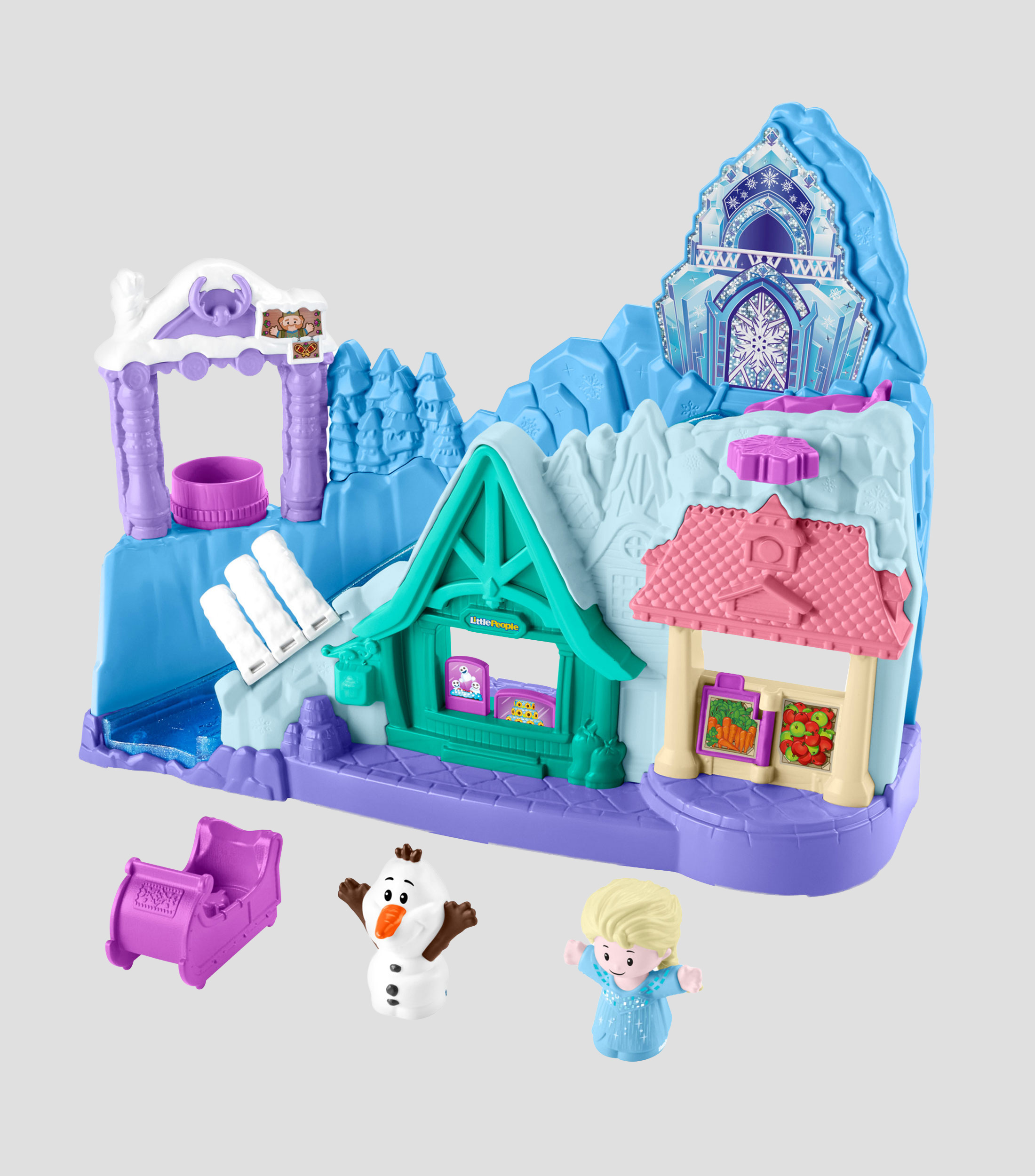 Playsets Little People aventuras trineo Arendelle