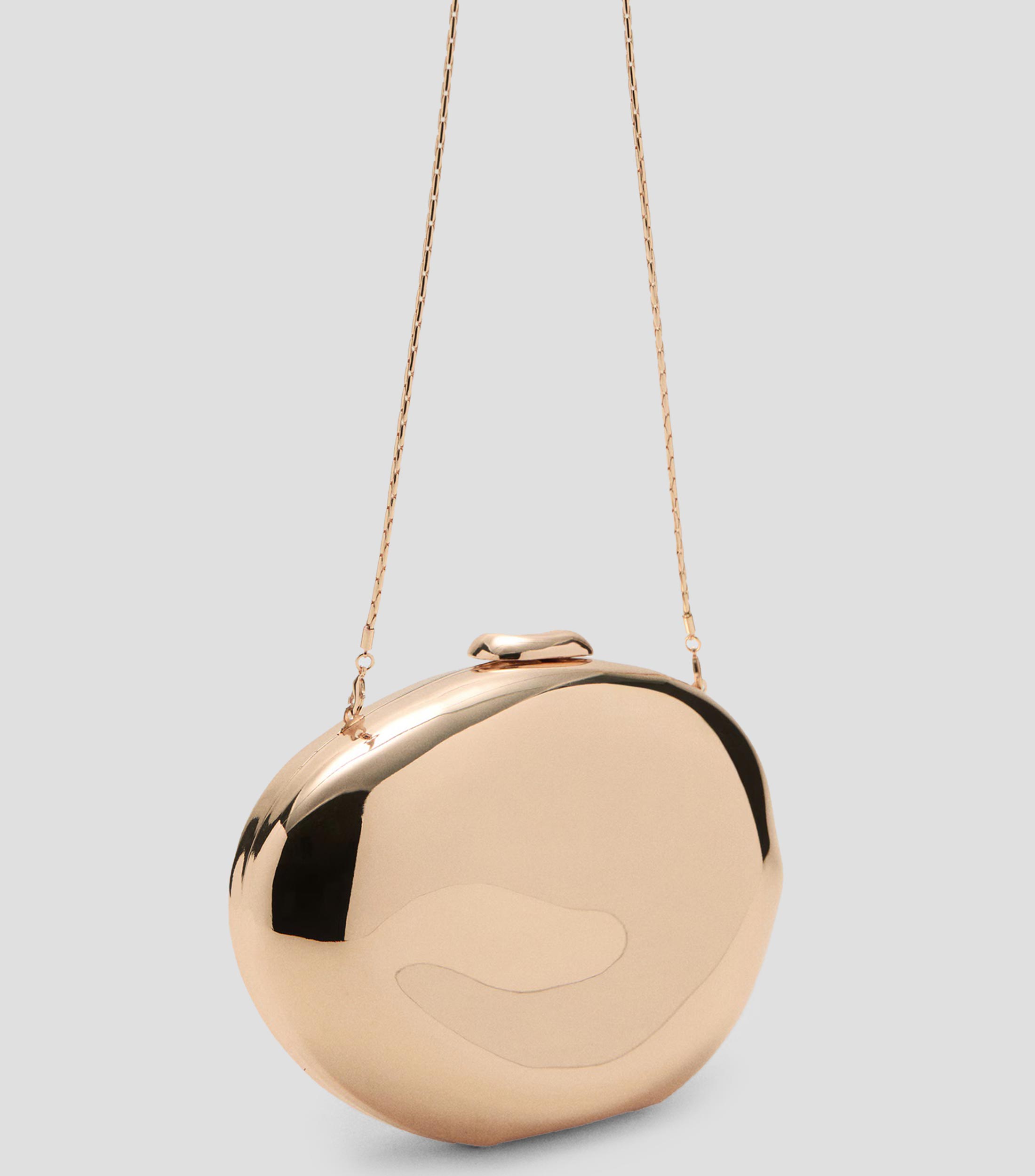 Bolsa Clutch metálica Mujer