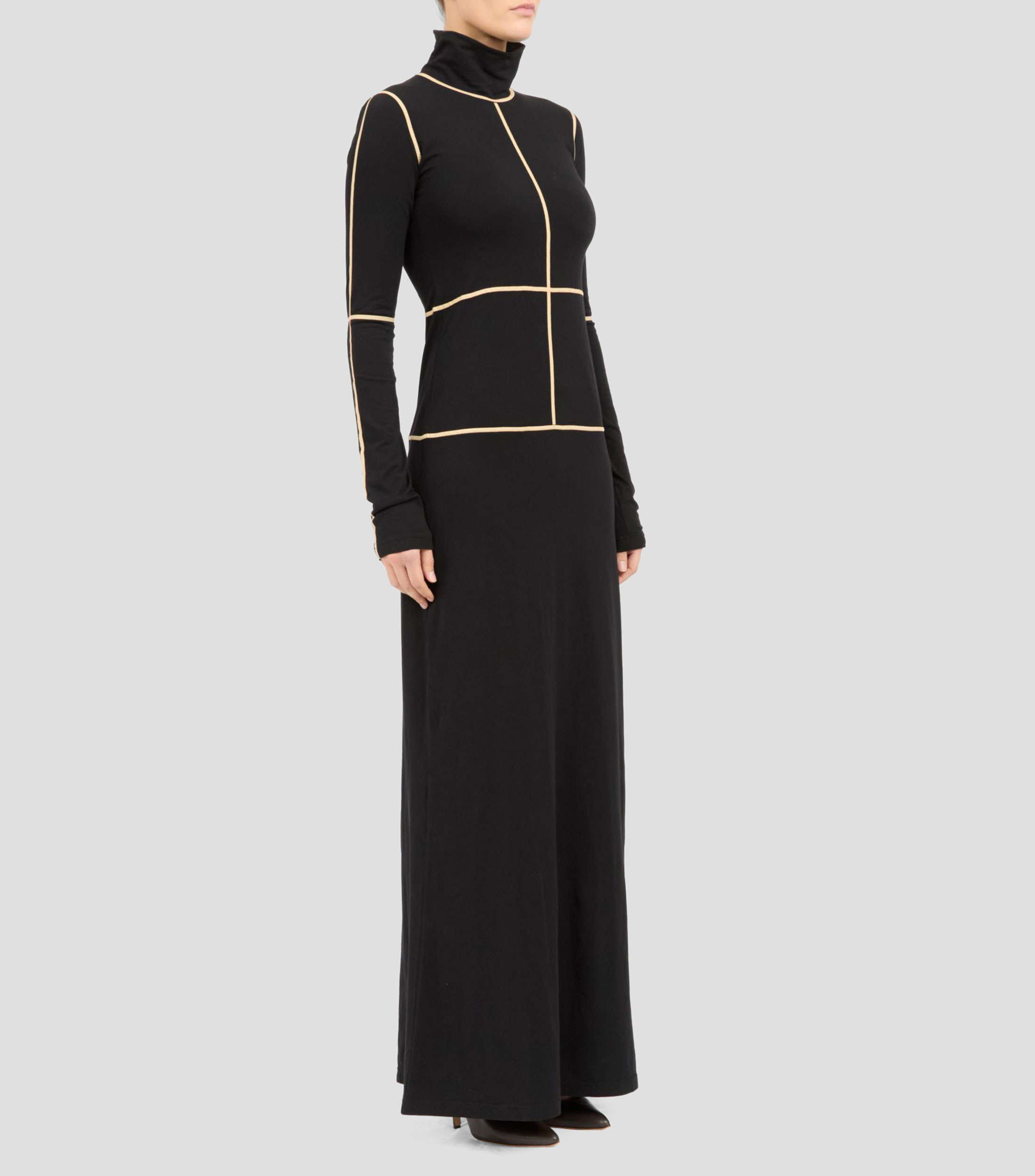 Vestido Maxi con manga larga Mujer