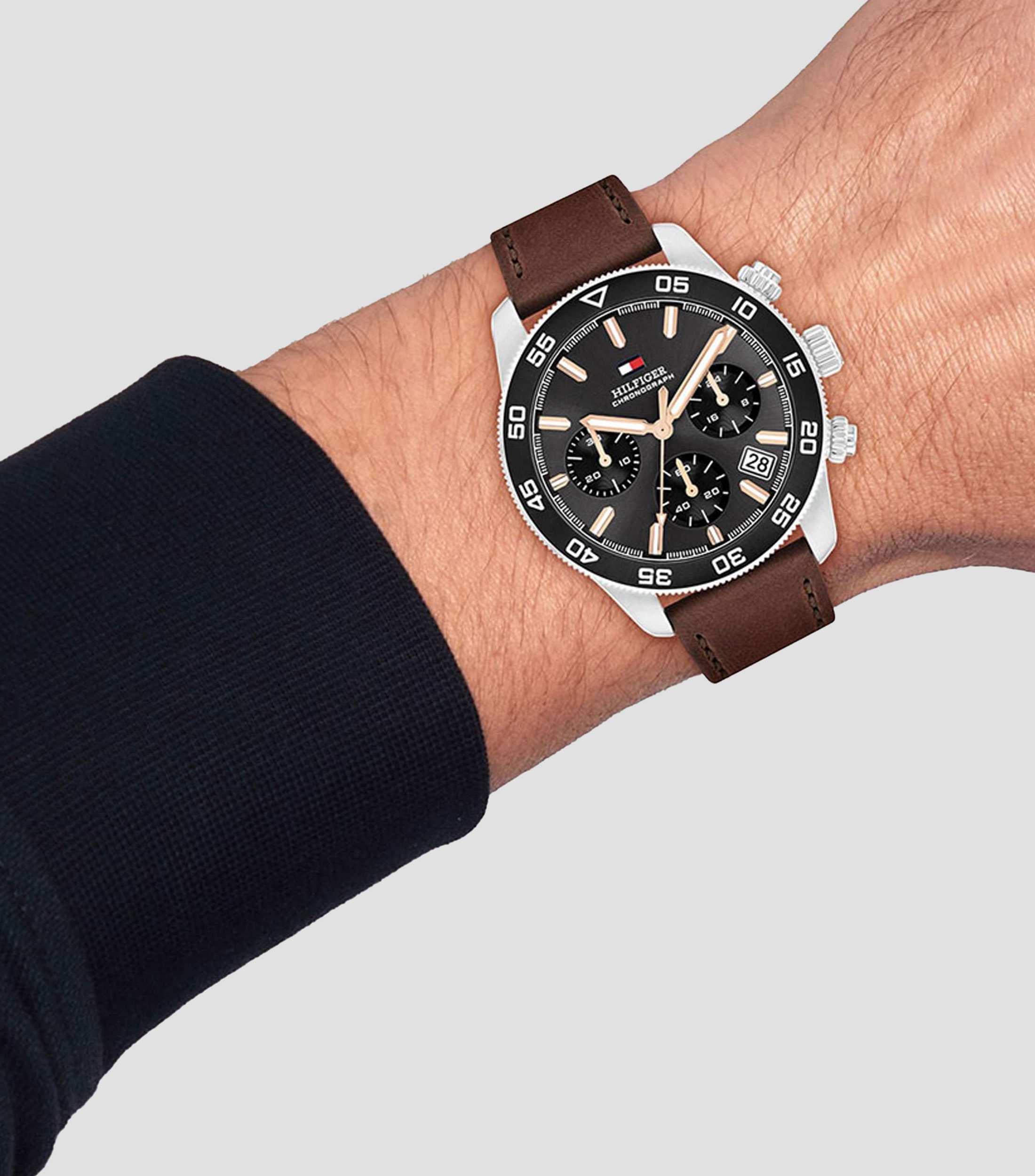 Reloj para hombre TH85 Casual, Plateado
