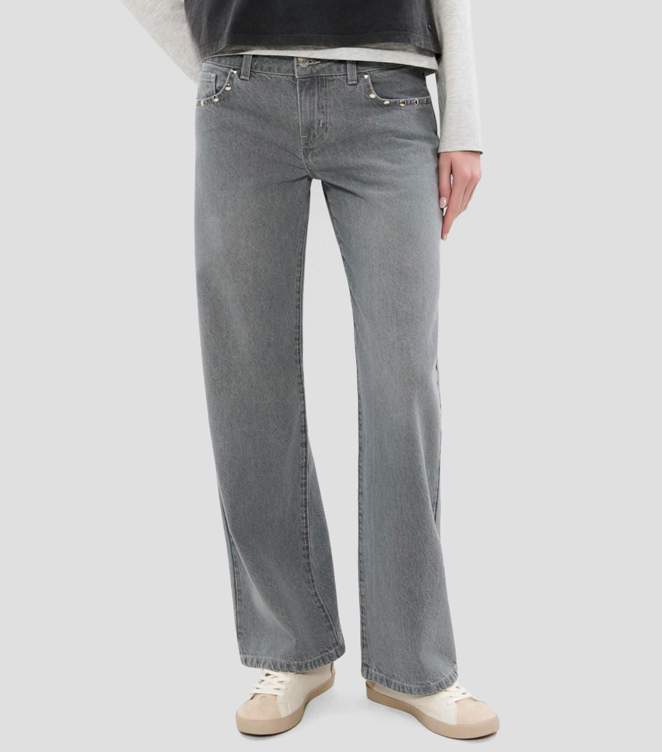 Jeans de corte regular Mujer