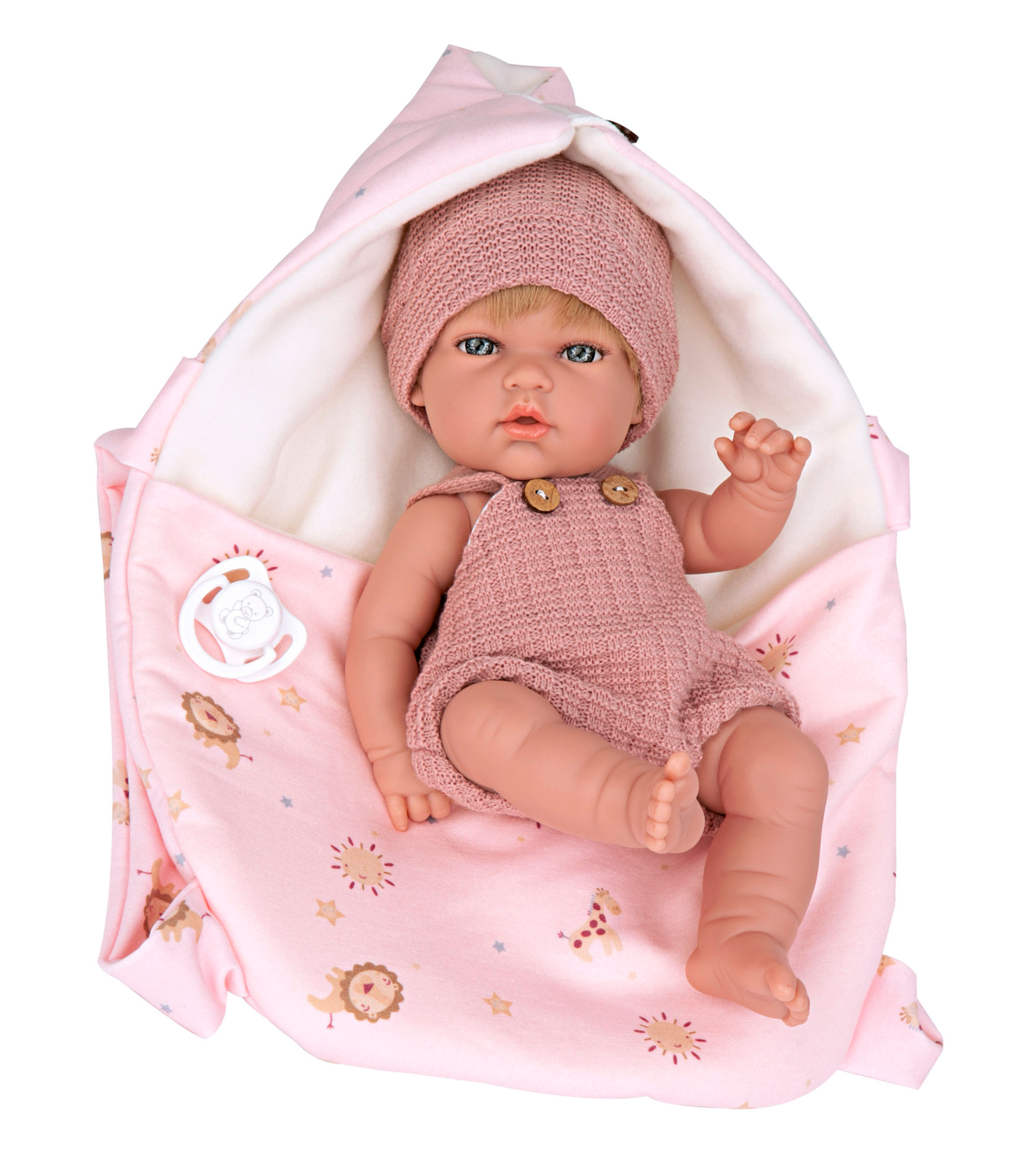 Muñeco Elegance 30 cm Natal con Porta bebé