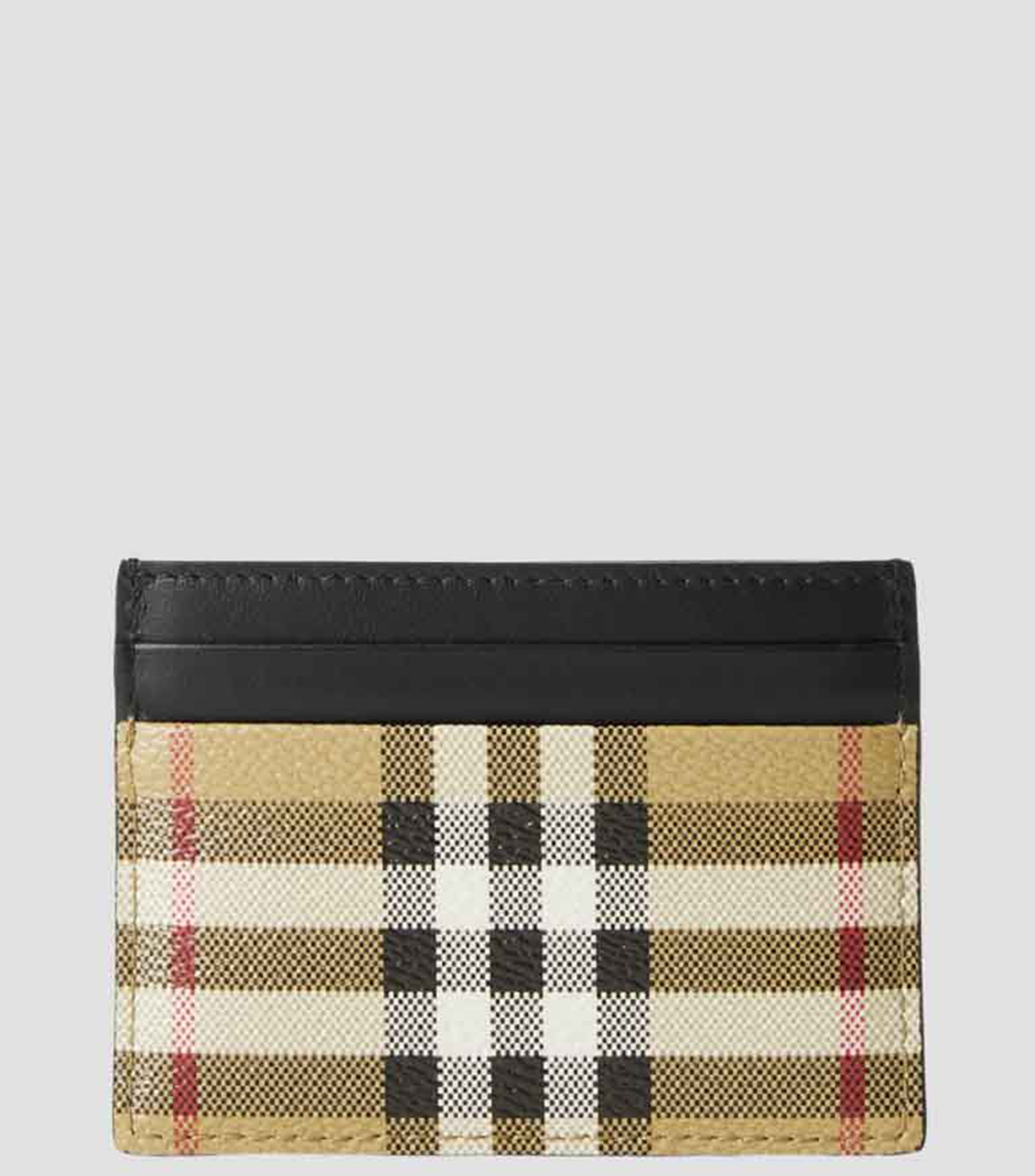 Tarjetero con cuadros Check Hombre