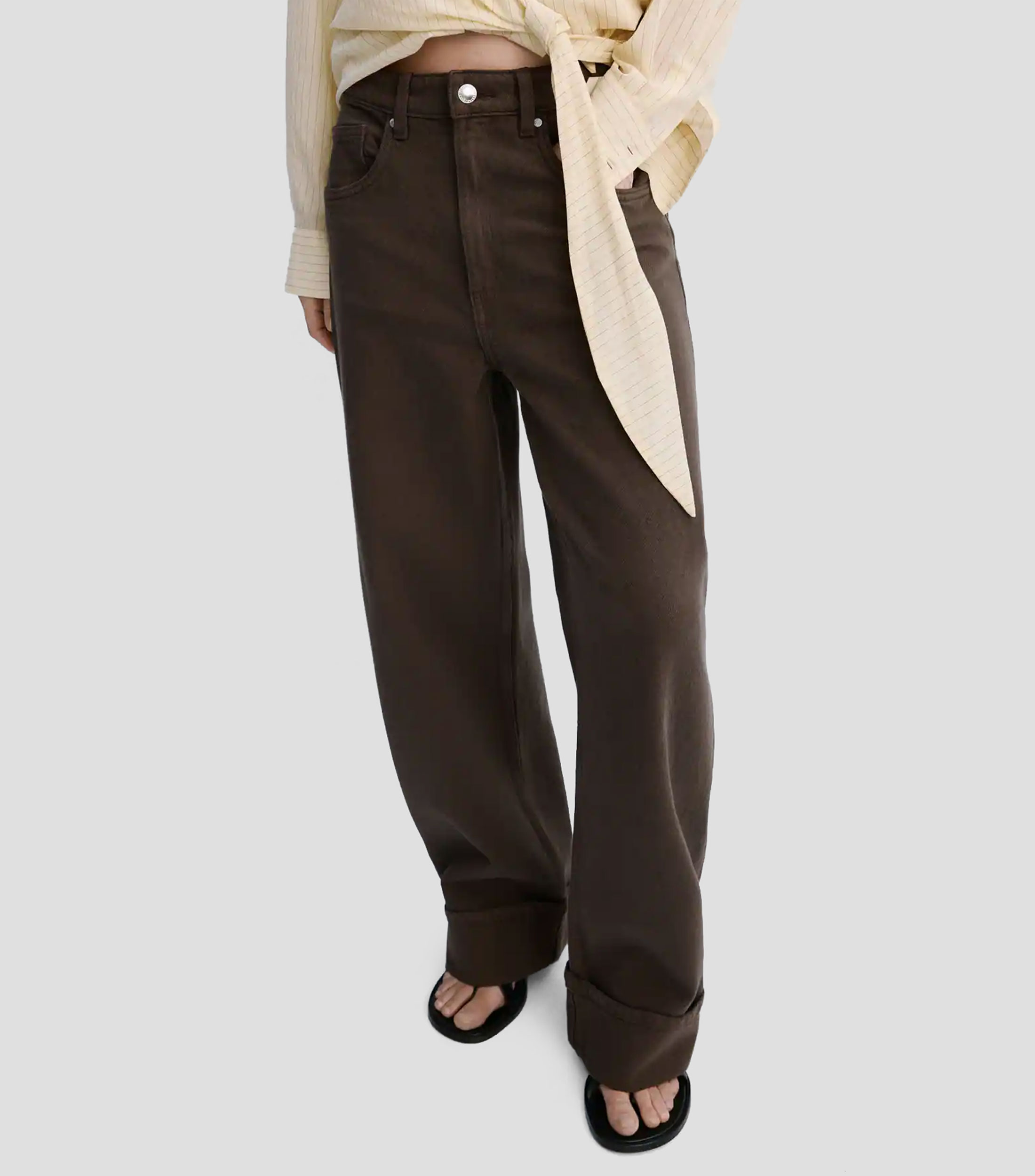 Jeans recto balloon Mujer