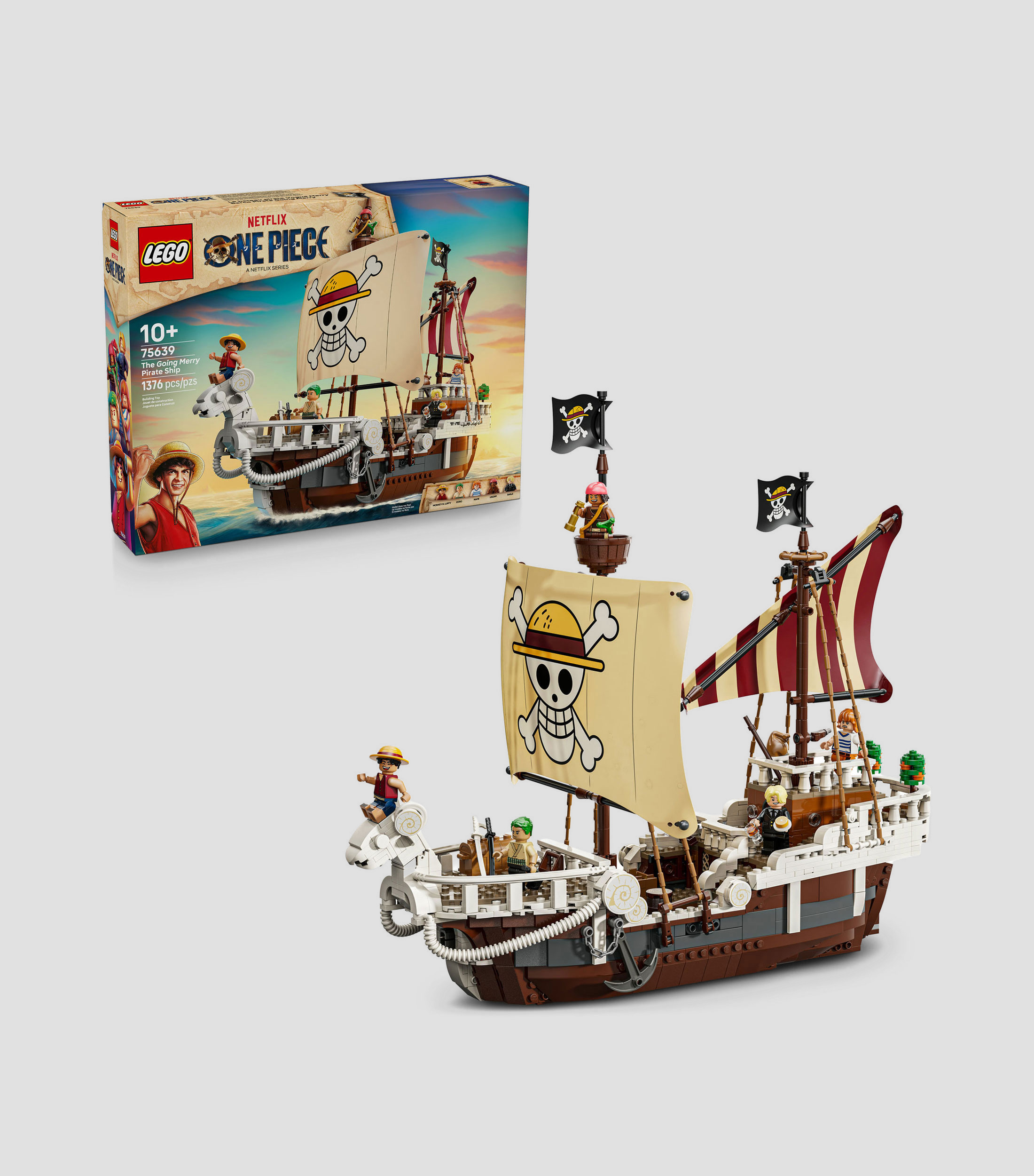 Lego ONE PIECE Barco Pirata Going Merry 75639