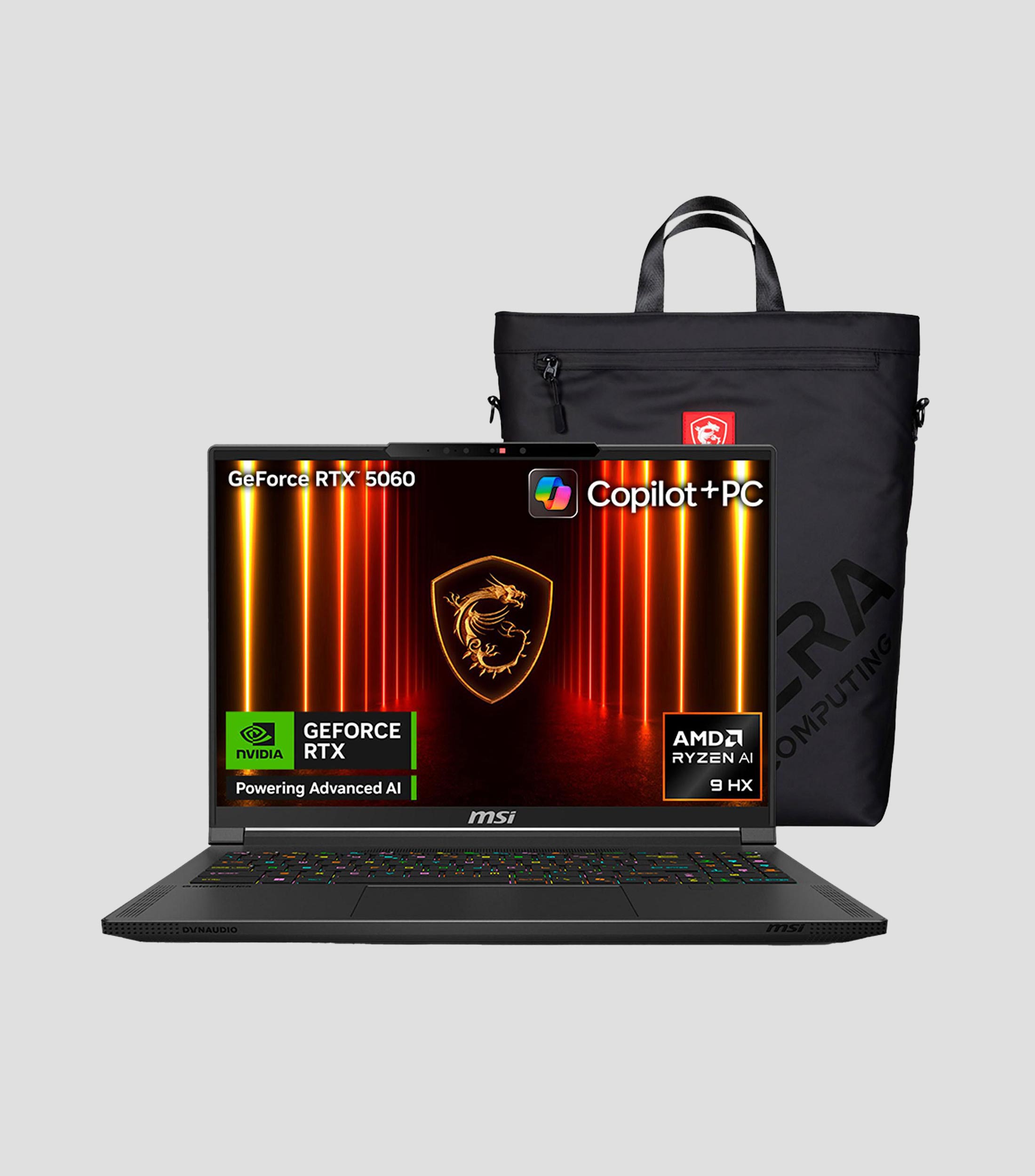 Laptop Stealth A16 AI+, 16", AMD Ryzen AI 9 HX 370, RAM 32 GB, SSD 1 TB