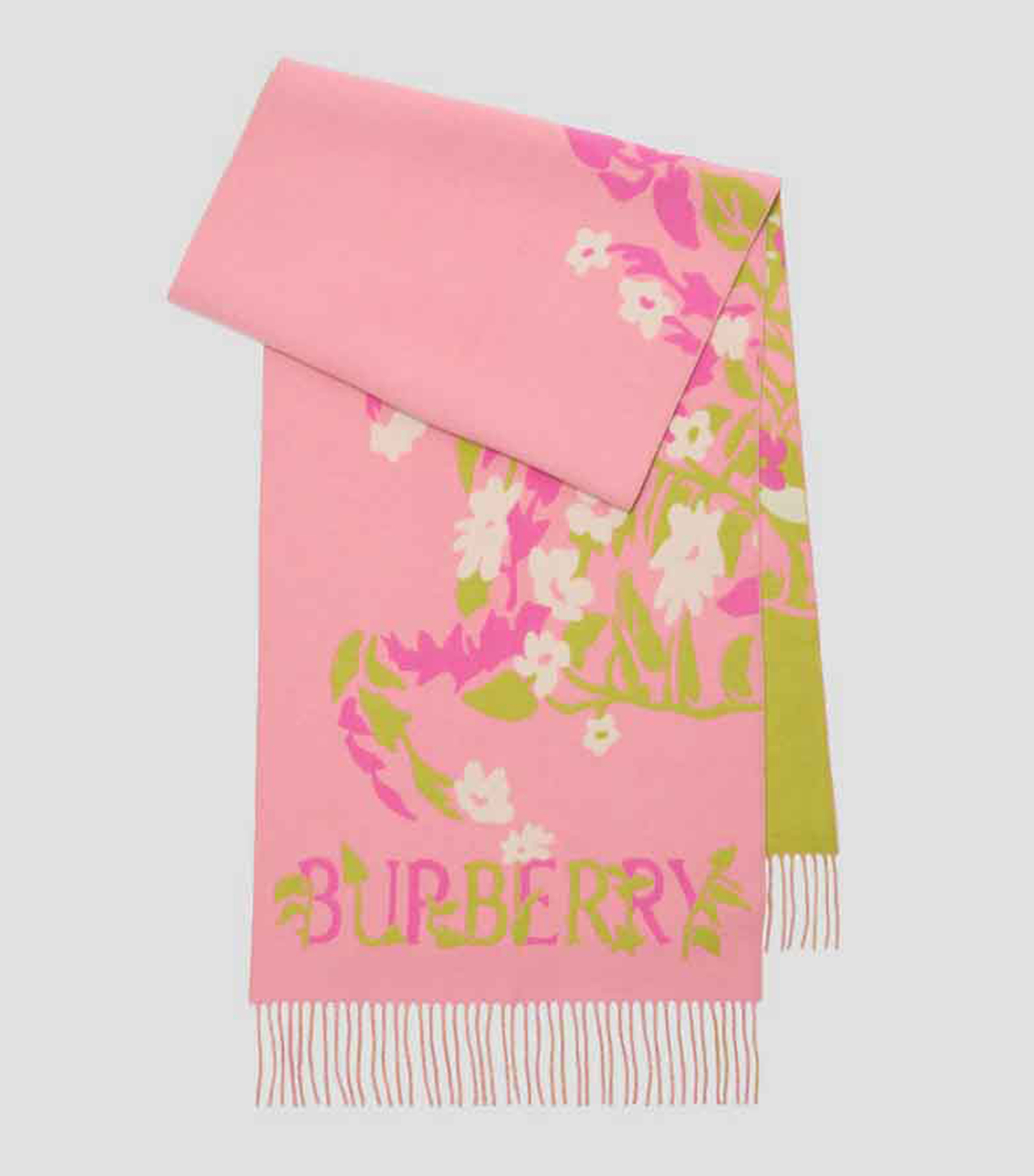 Bufanda con estampado de flores Unisex