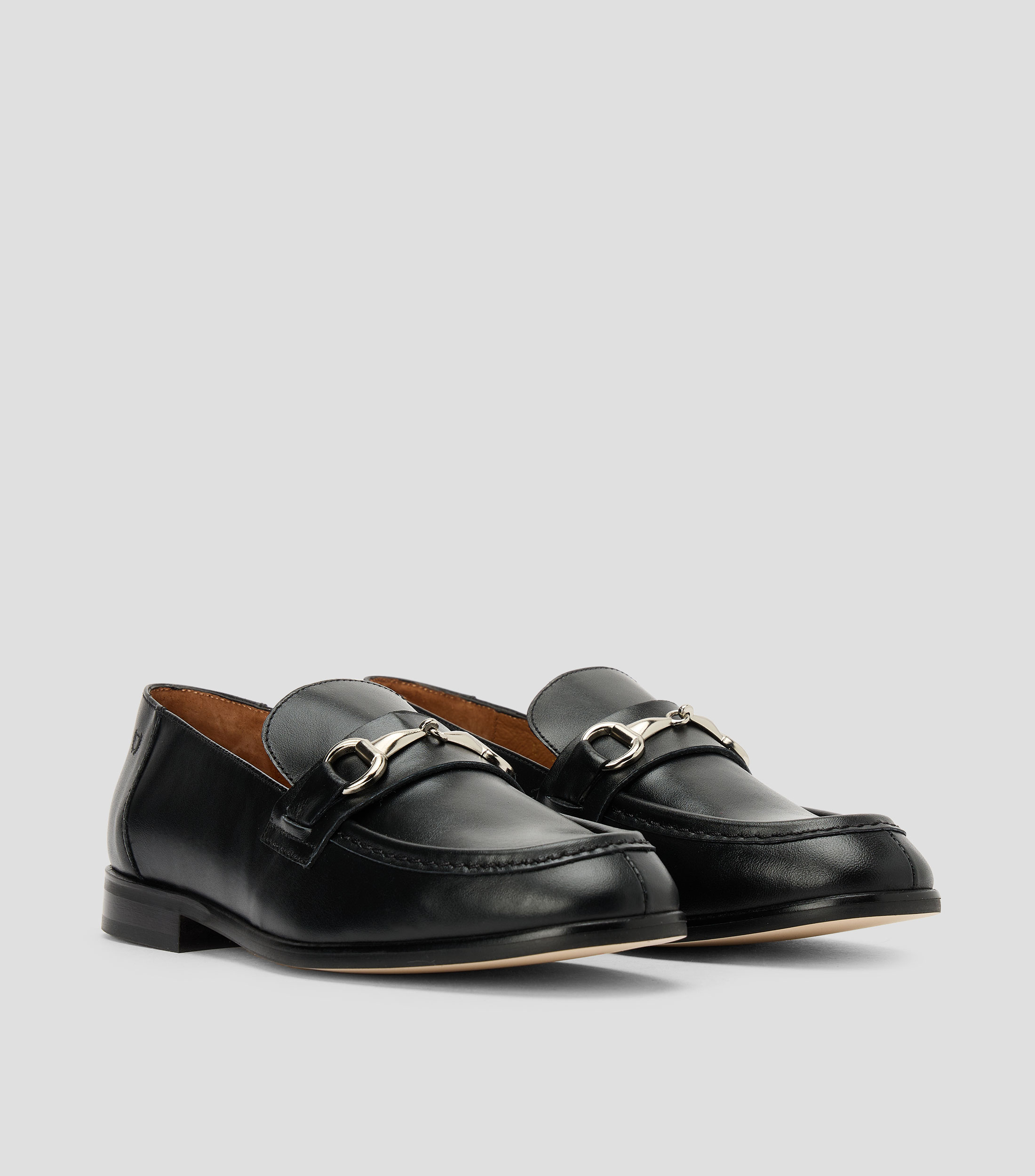 Mocasines en piel Mujer