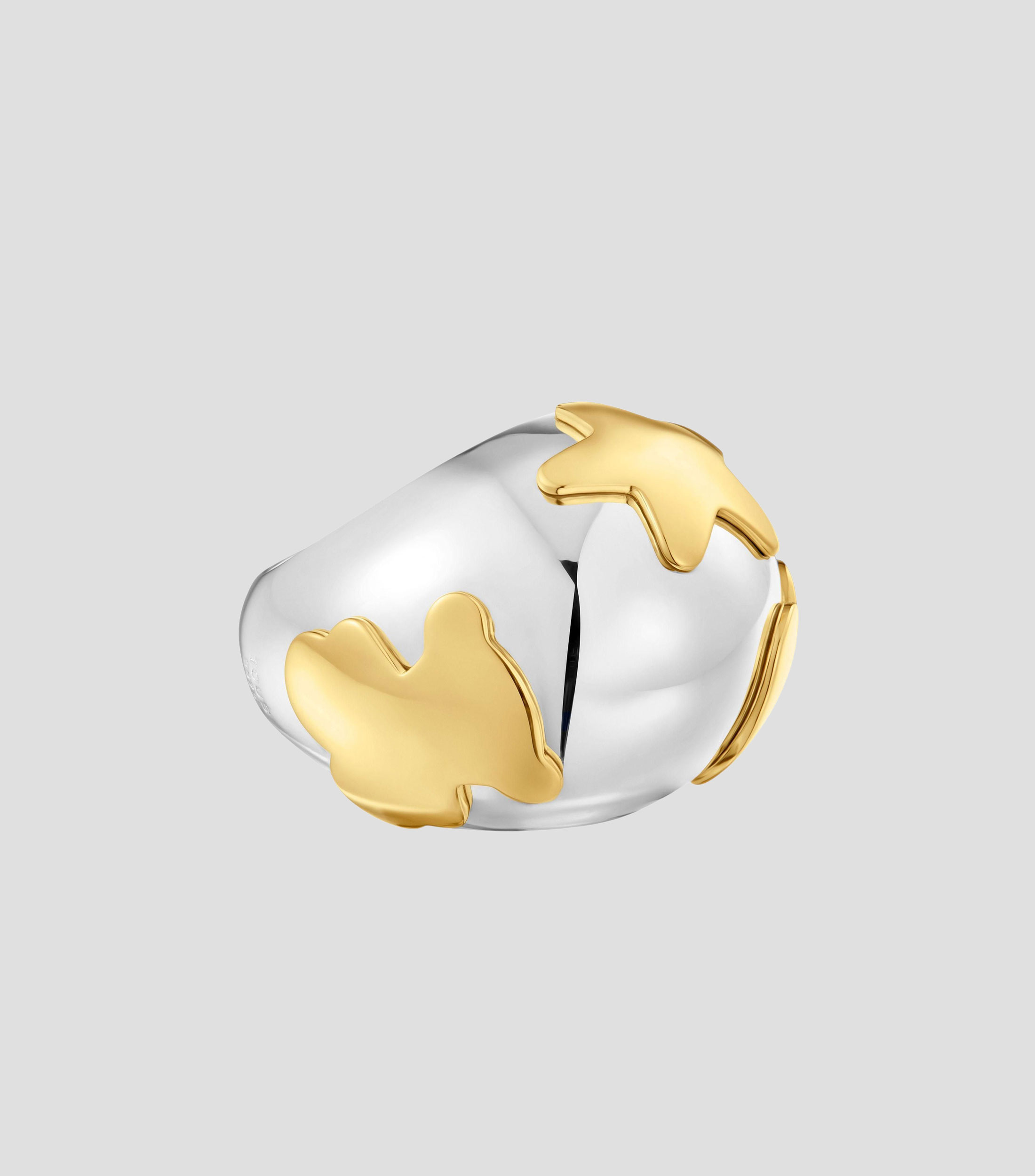 Anillo en plata .925 Warm redondo Mujer