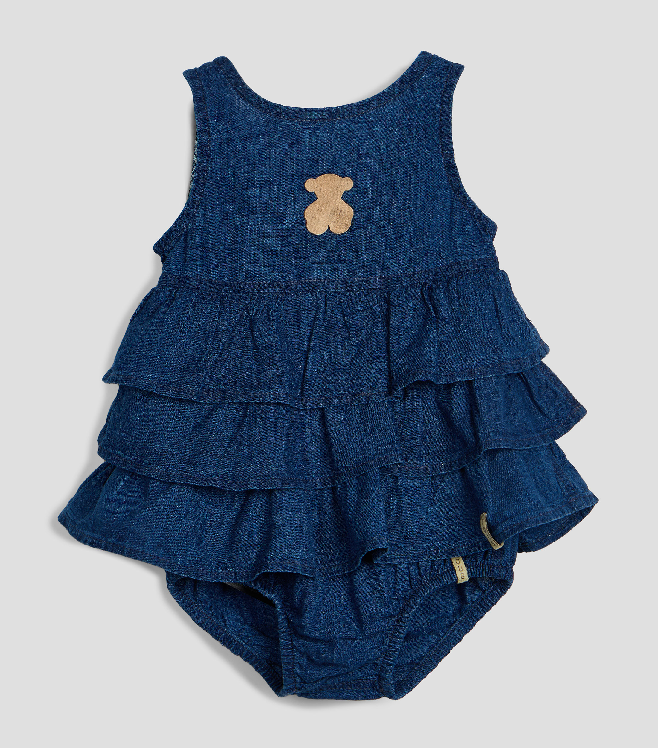 Vestido jaspeado Bebé