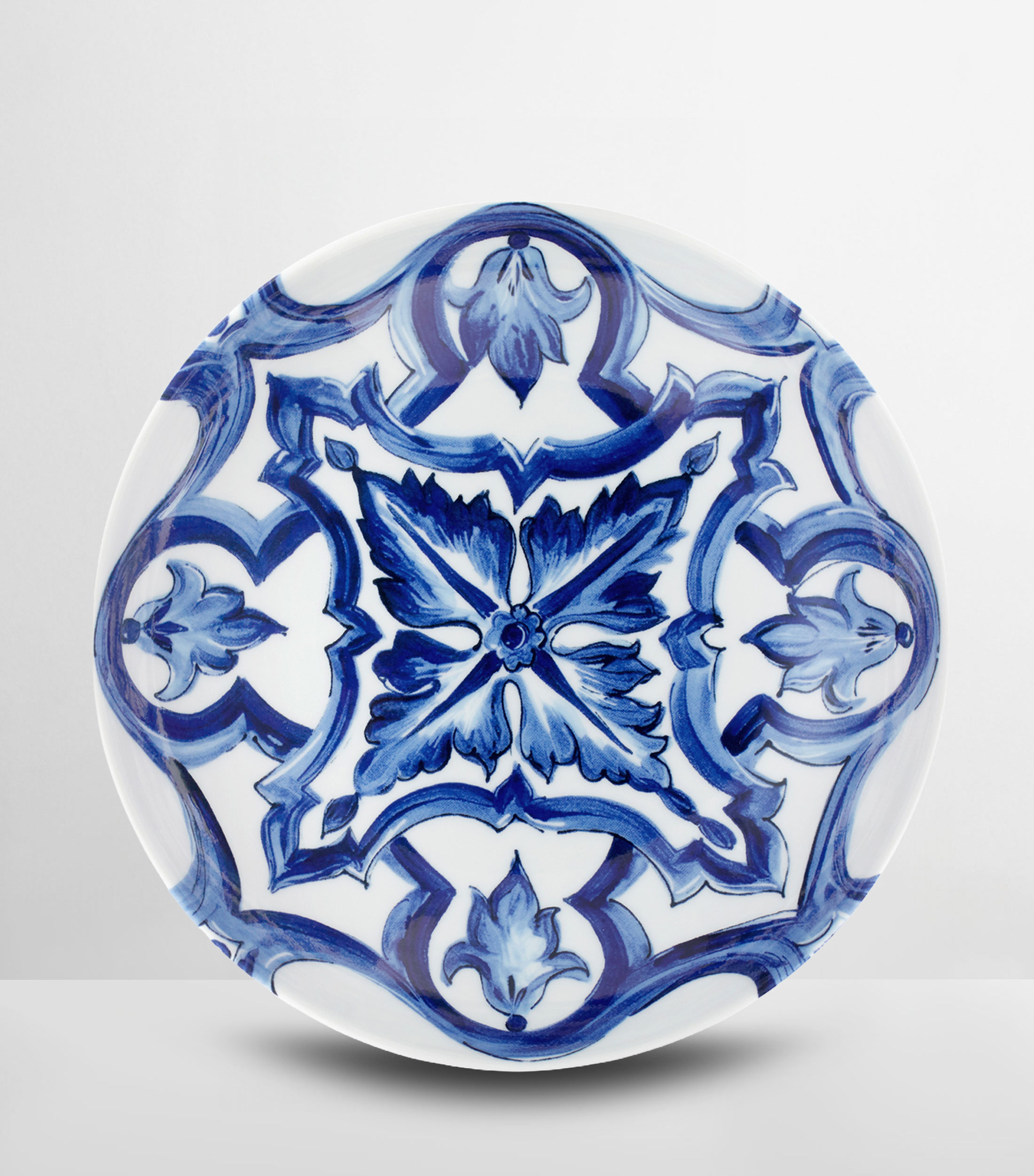 Set 2 platos para sopa Stella en porcelana estampado