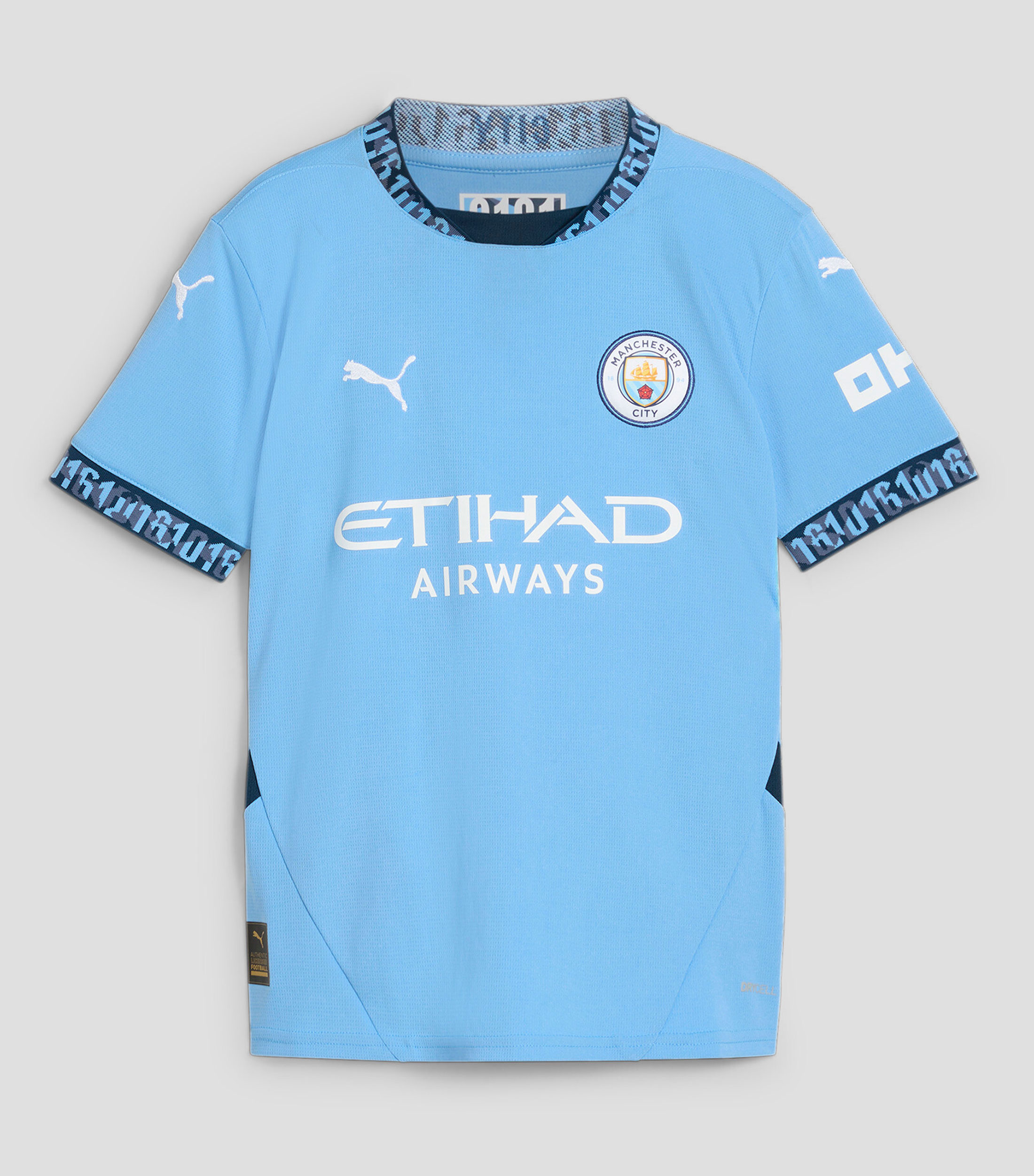 Jersey Manchester City local para Ninos