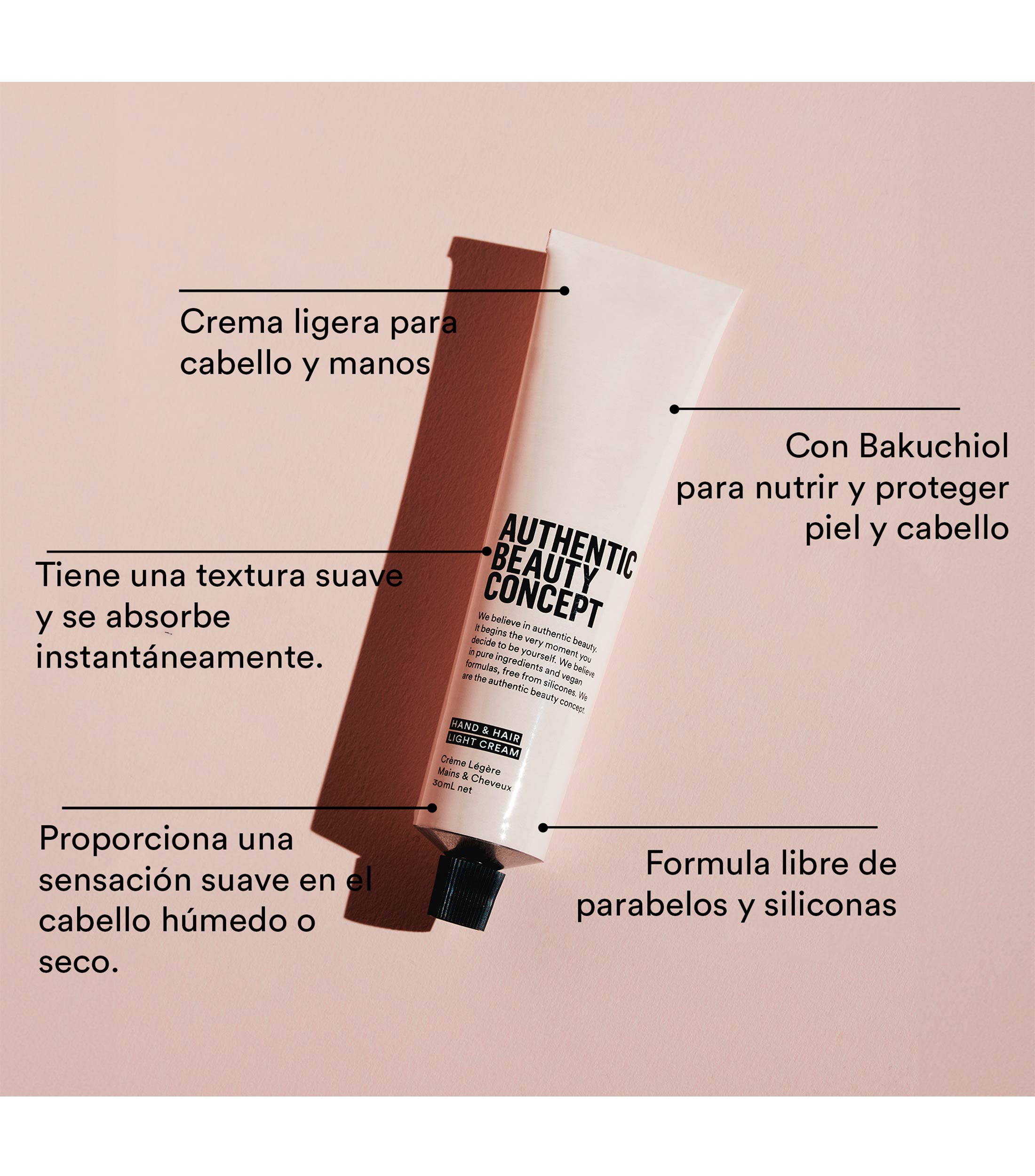 Tratamiento Hand Hair Light Cream, 30 ml