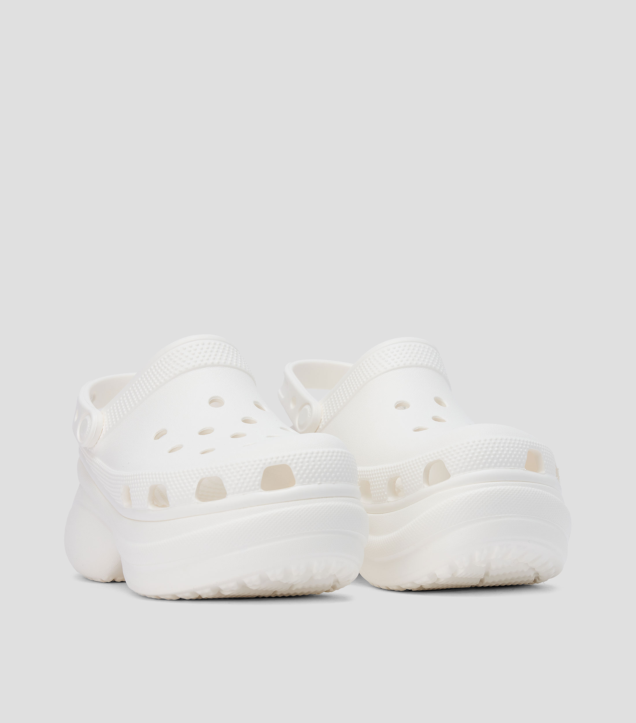 Sandalias Clog de plataforma alta Bae lisas Mujer
