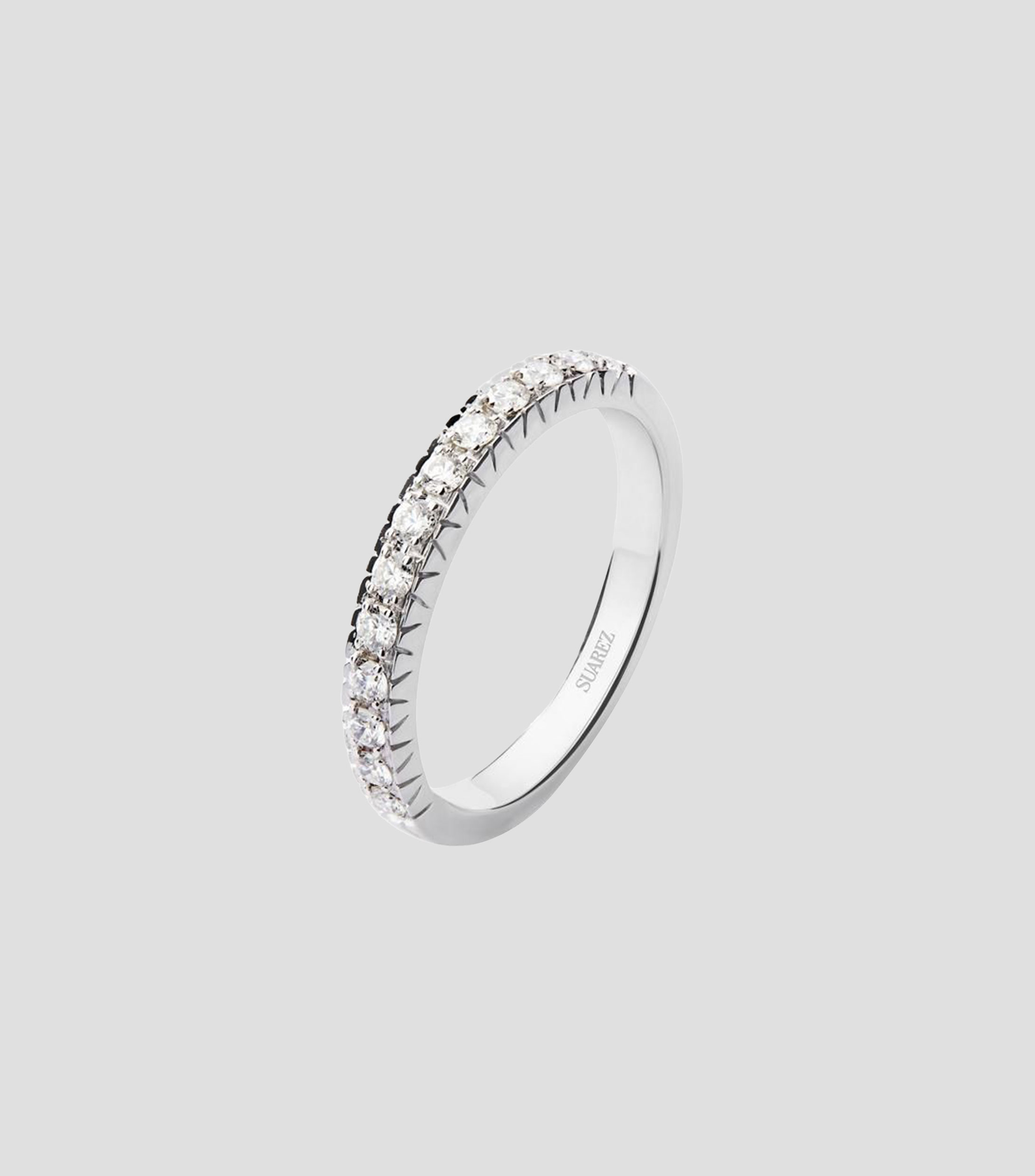 Anillo en Oro blanco de 18 Kilates Mujer
