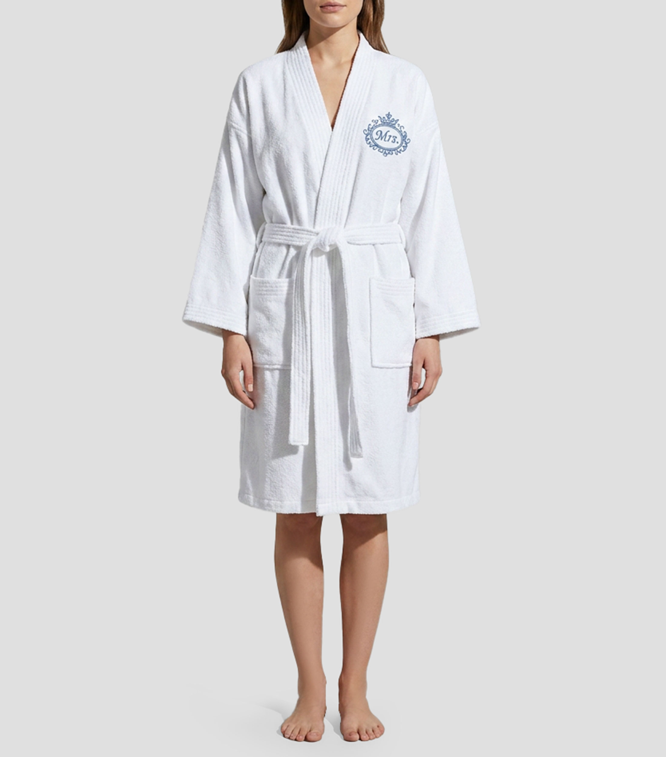 Bata de Baño blanca Unisex