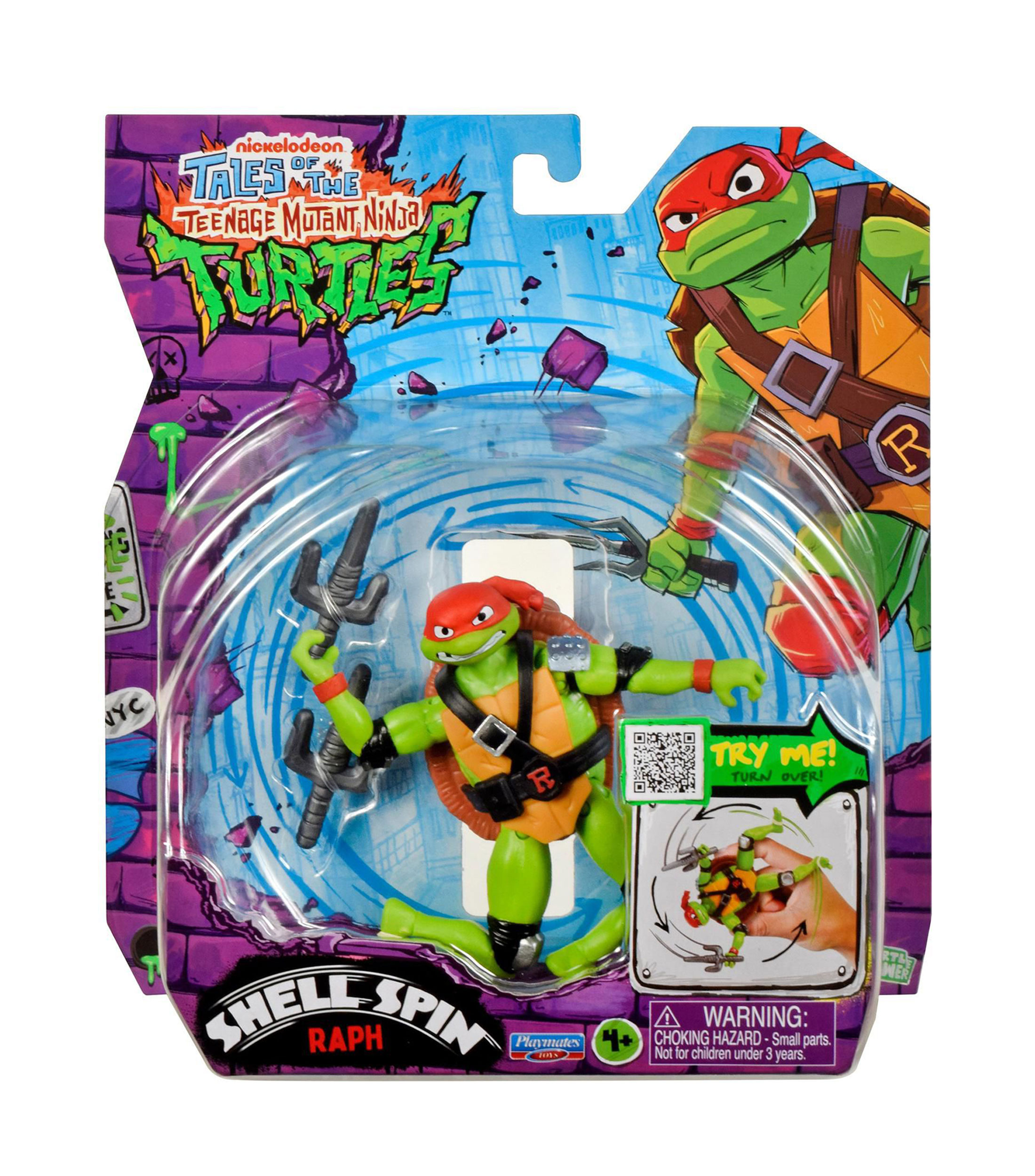 Figura de acción Shell Spin Raph