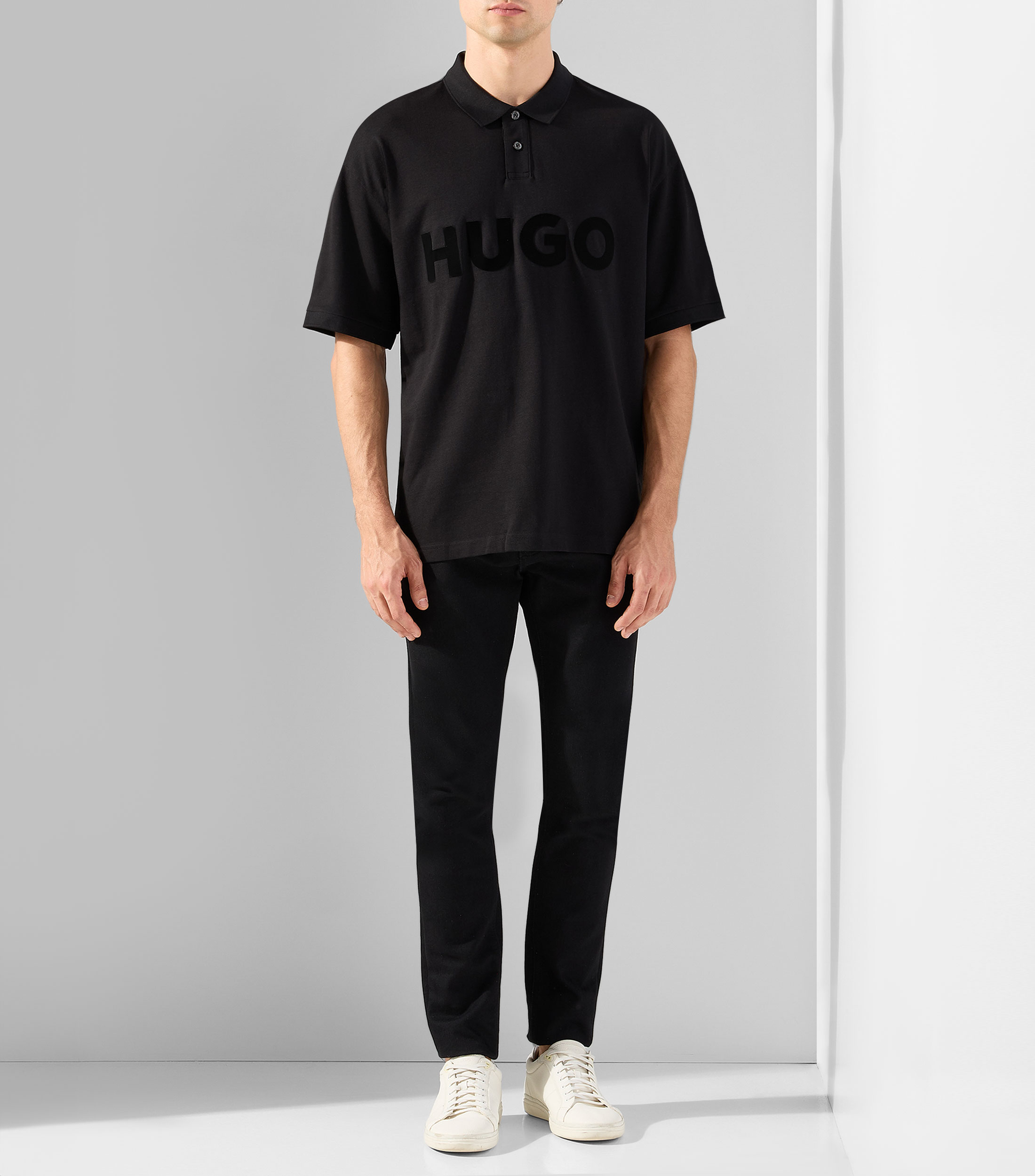 Playera tipo polo manga corta Hombre