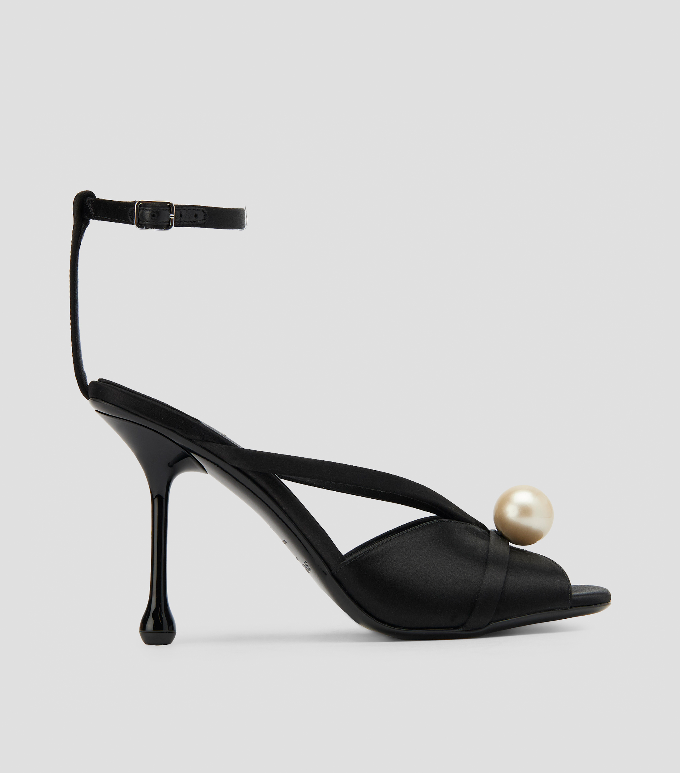 Sandalias con tacón alto redondo Mujer