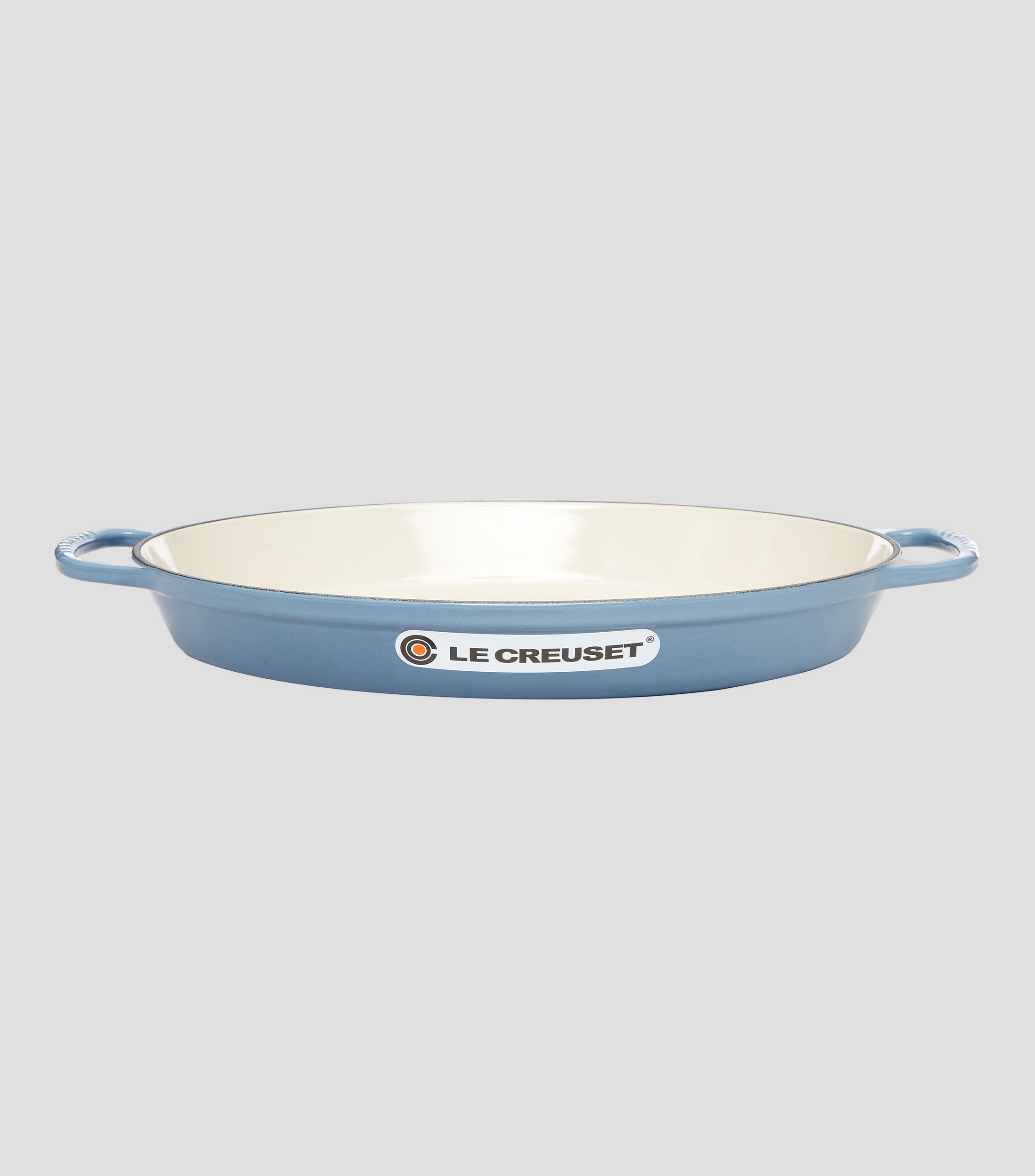 Fuente Ovalada 36 cm Chambray de Hierro Colado