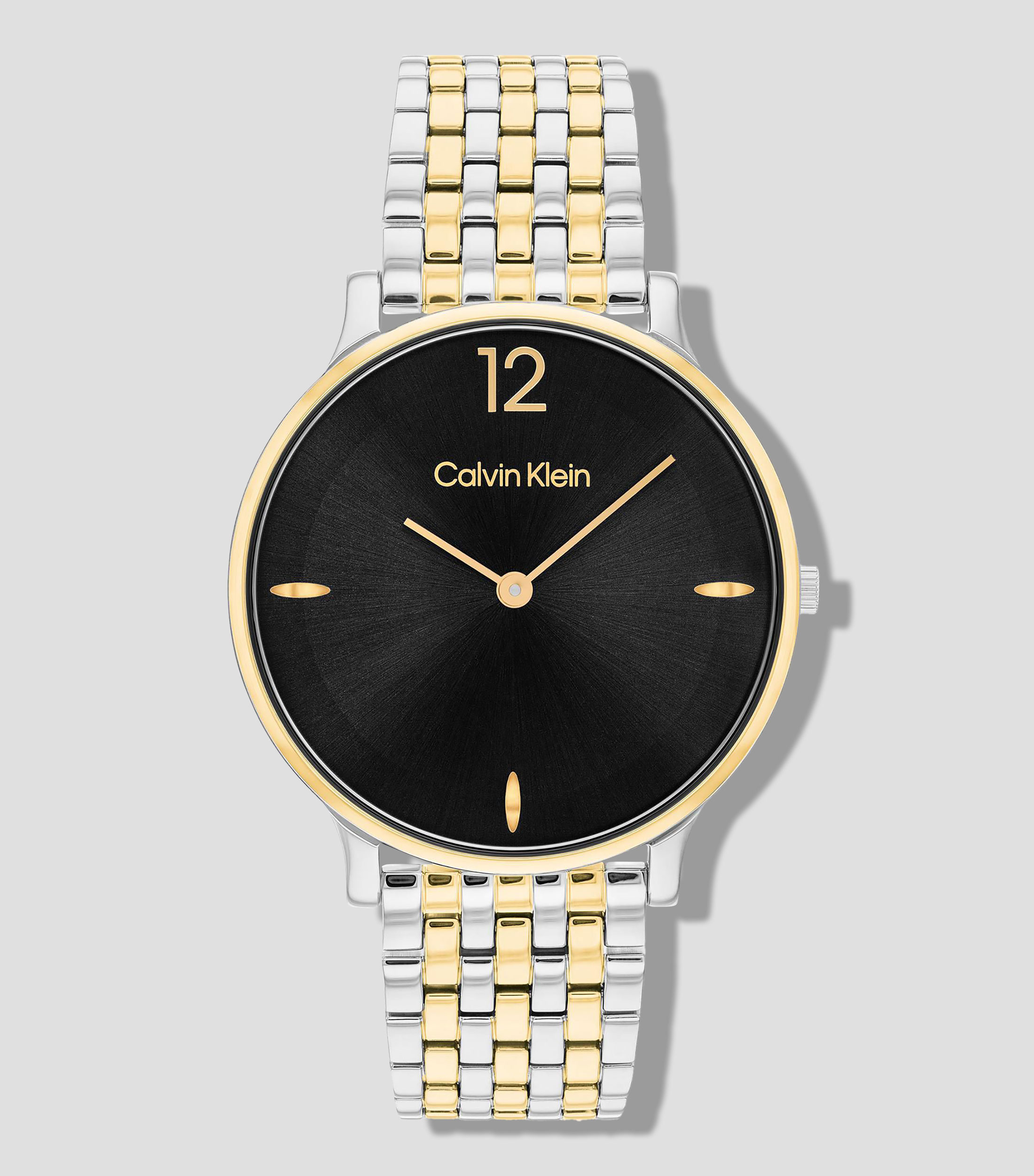 Reloj para mujer Luxe Casual, Plateado, Dorado