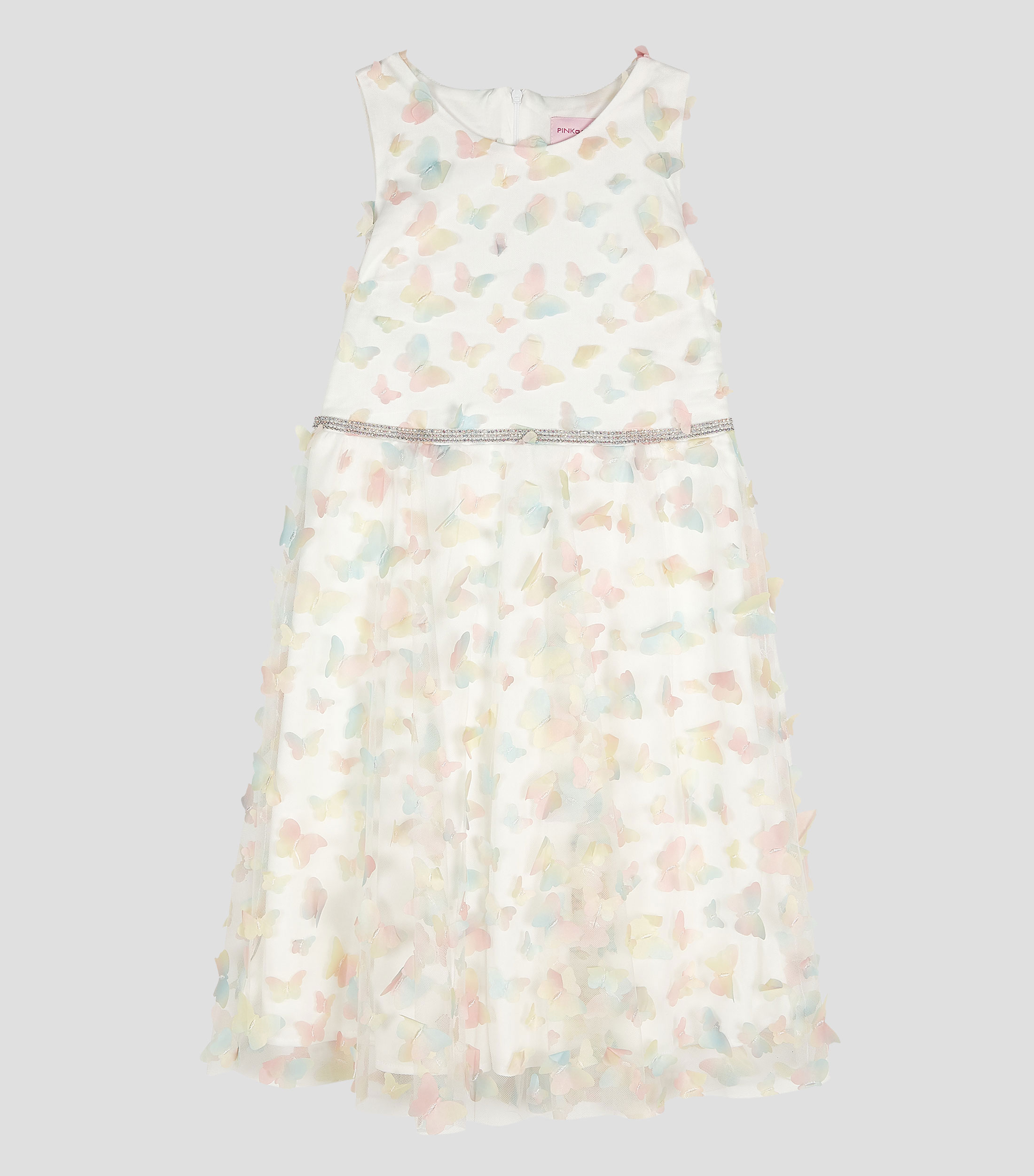 Vestido Estampado en Mariposas Niña