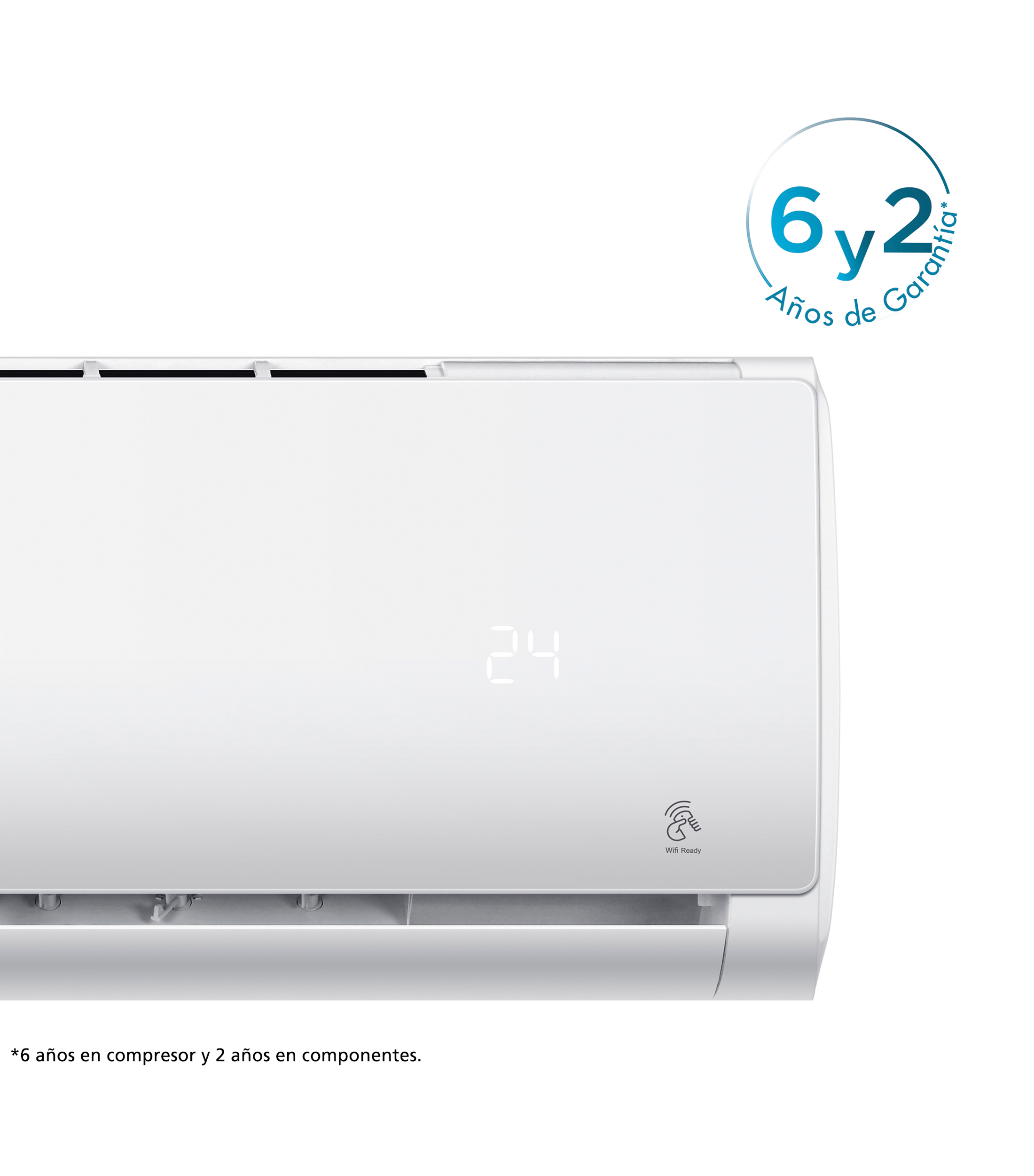 Aire Acondicionado Minisplit 12,000 BTUs, 1 Tonelada 220 V Frio