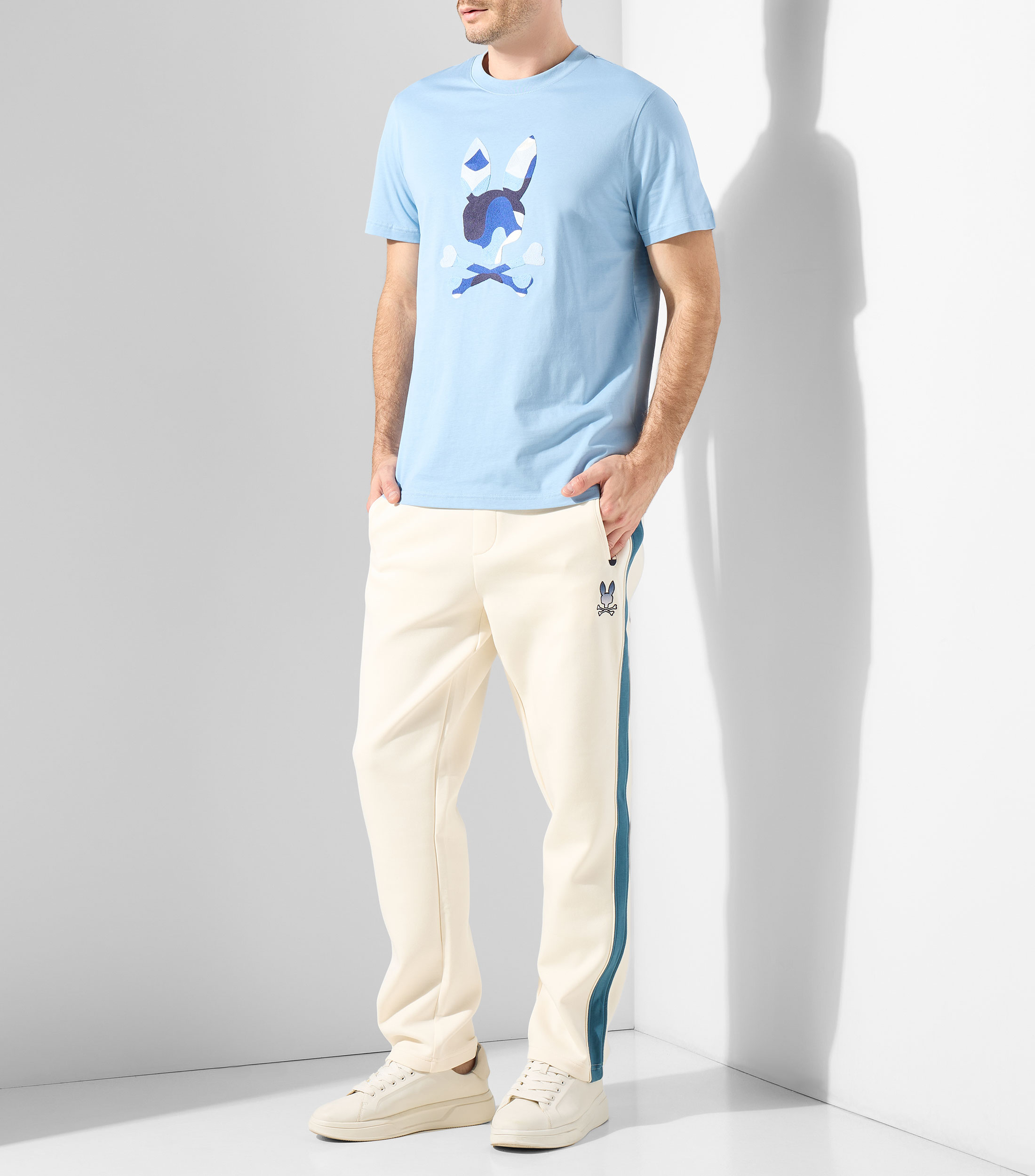 Playera cuello redondo manga corta Ara Gla con estampado Hombre