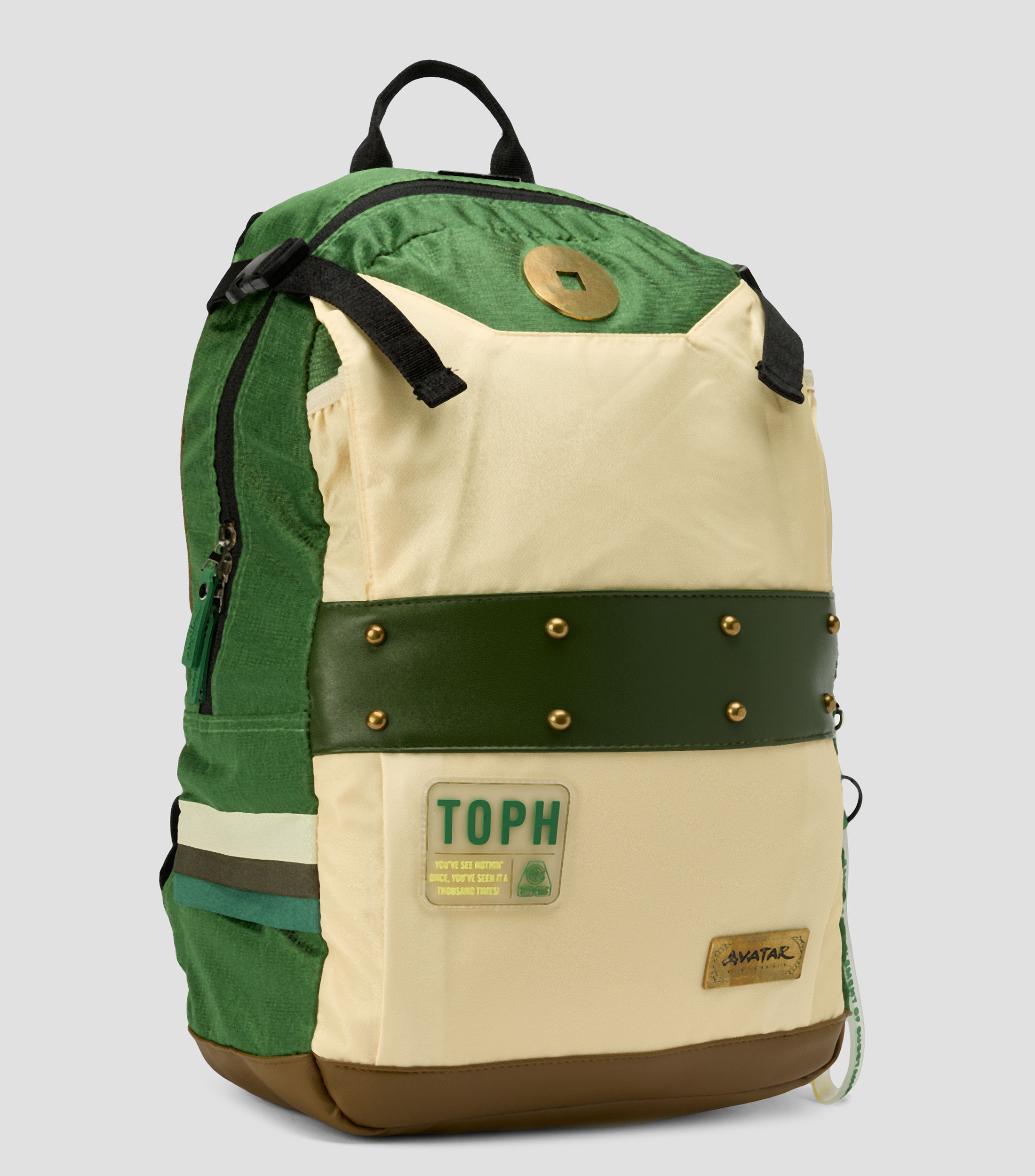 Mochila escolar Avatar verde Nino