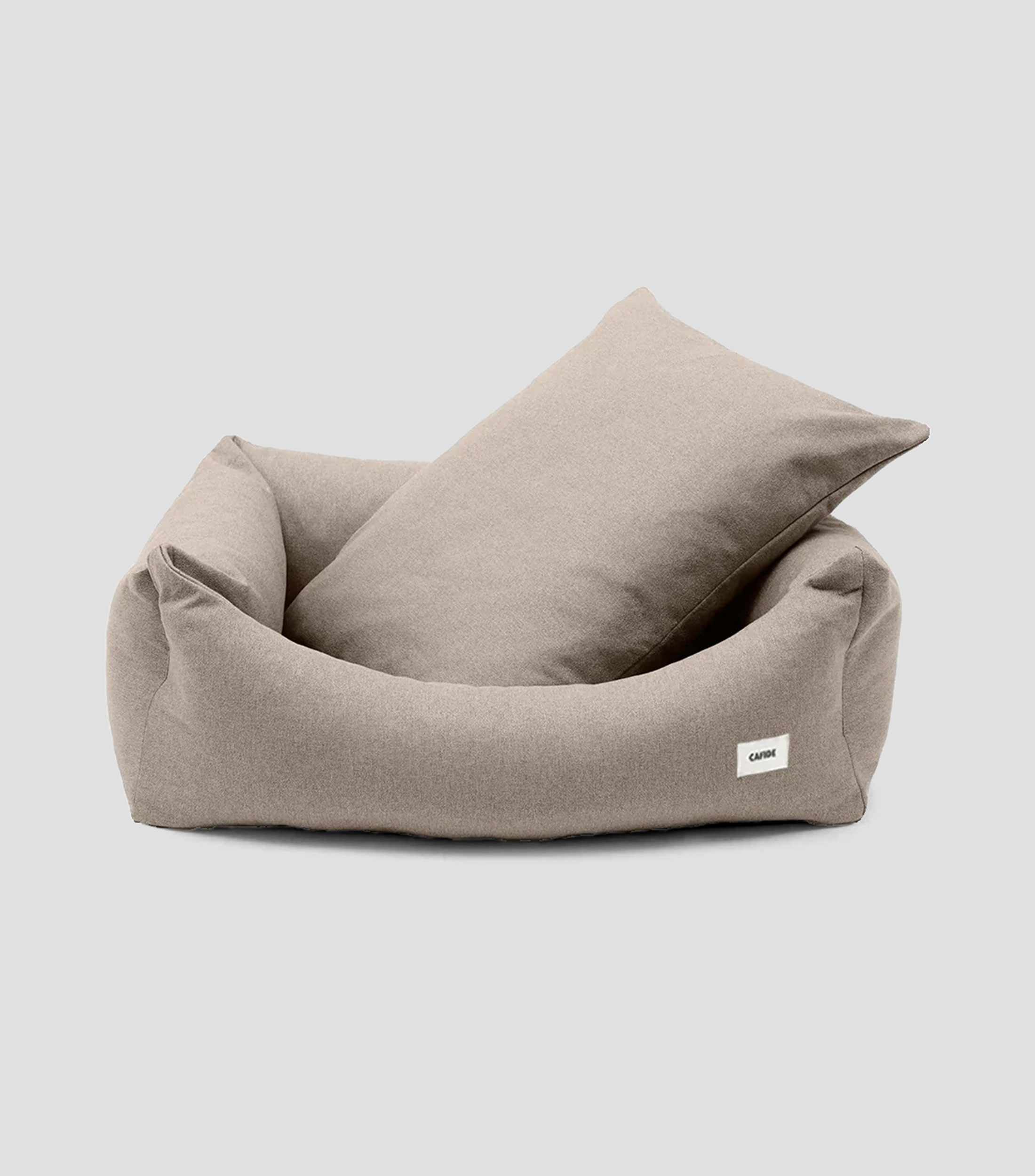 Cama para mascota L Snozy beige