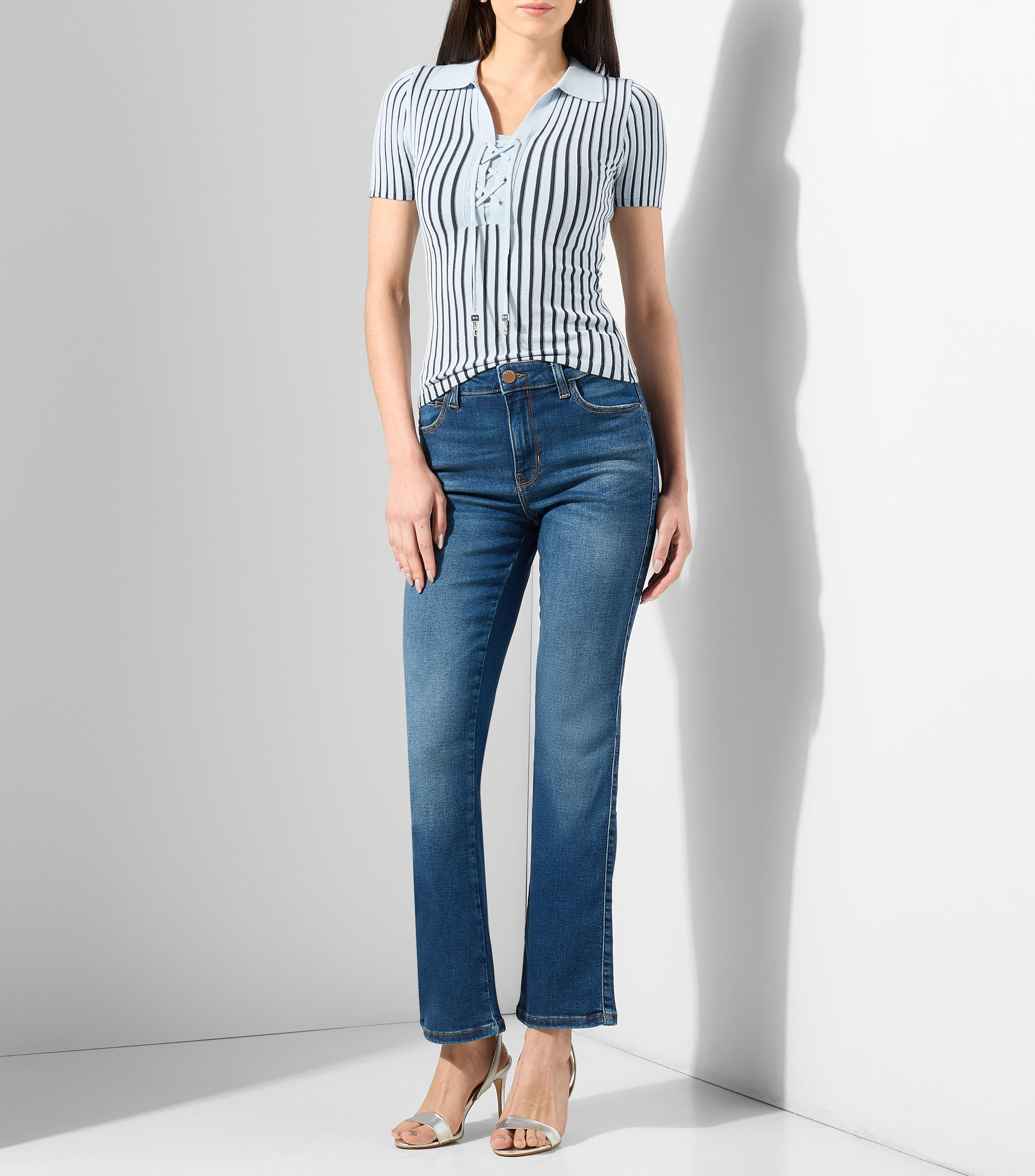 Jeans recto Mujer