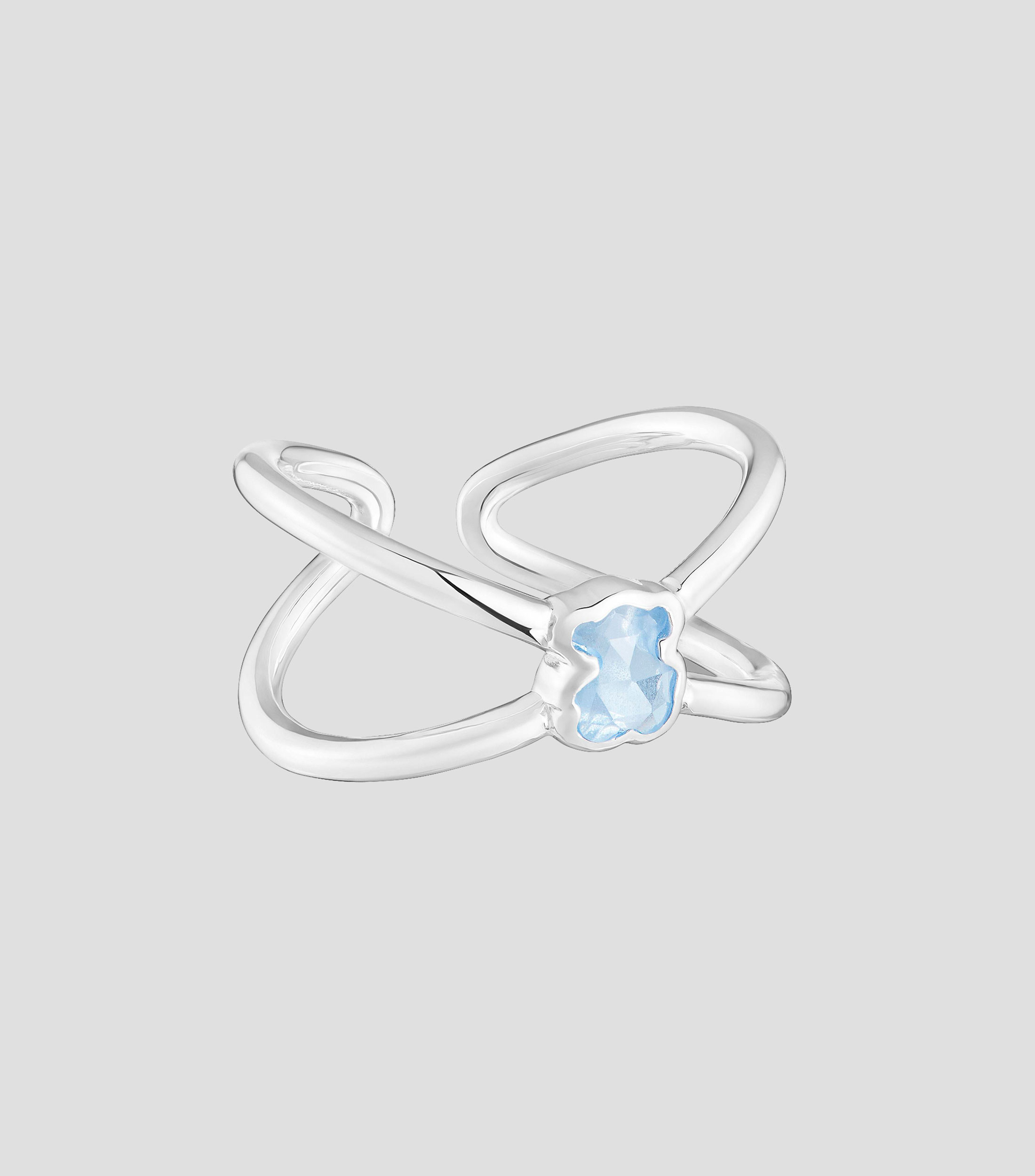 Anillo en plata .925 Icon Color con espinela Mujer