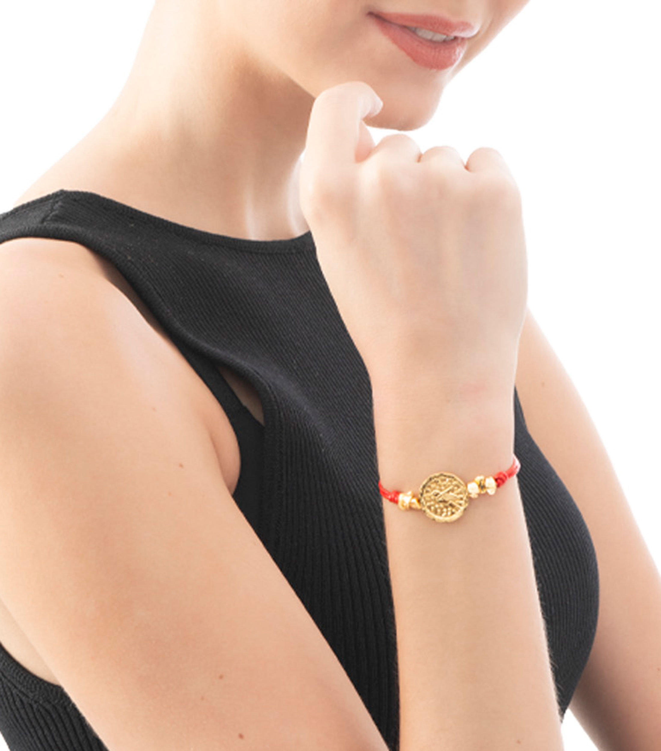 Pulsera ambar con dije Mujer
