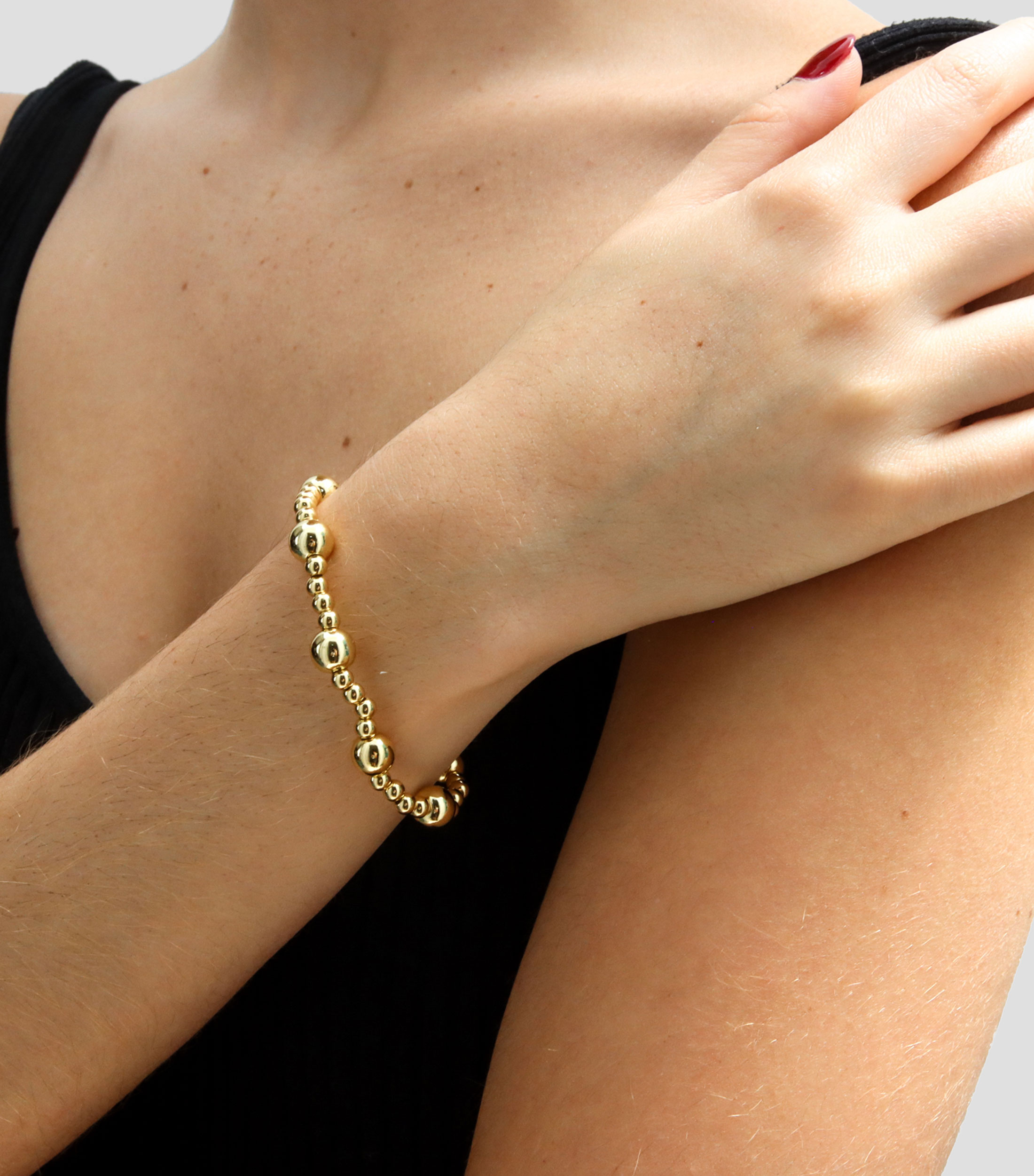 Pulsera Bolas Mujer
