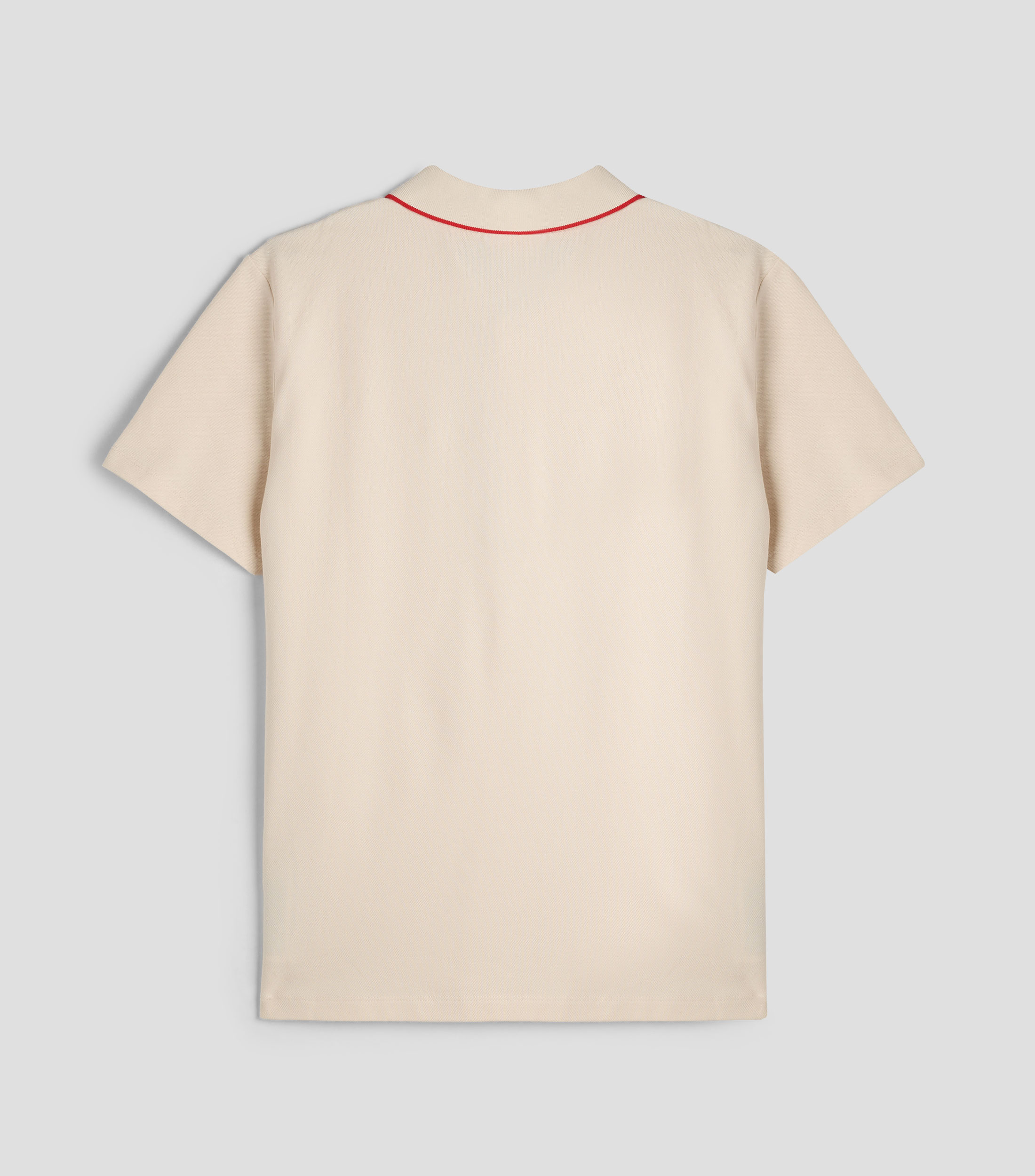 Playera tipo polo manga corta lisa Niño