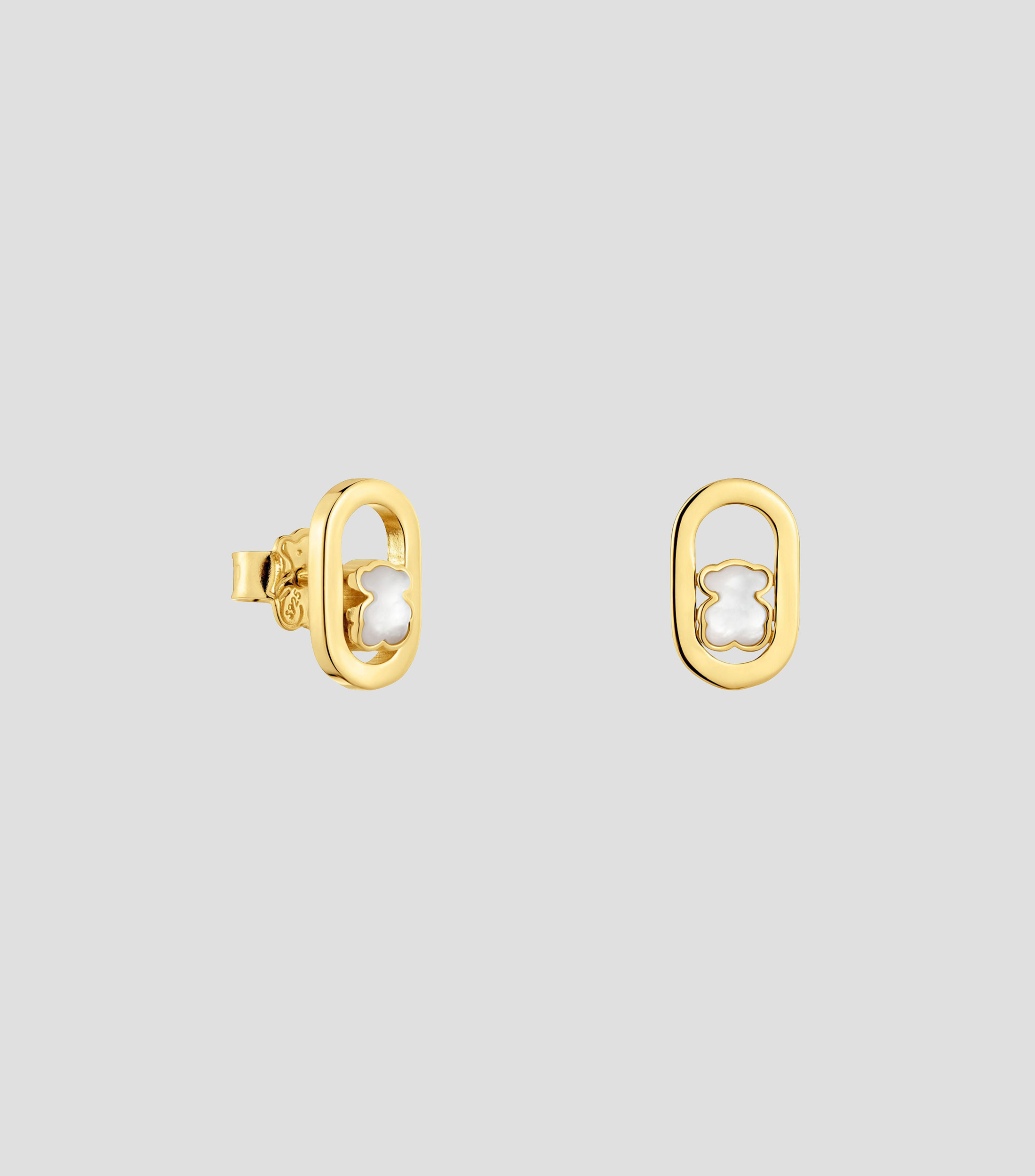 Aretes en plata de primera ley Camille Mujer