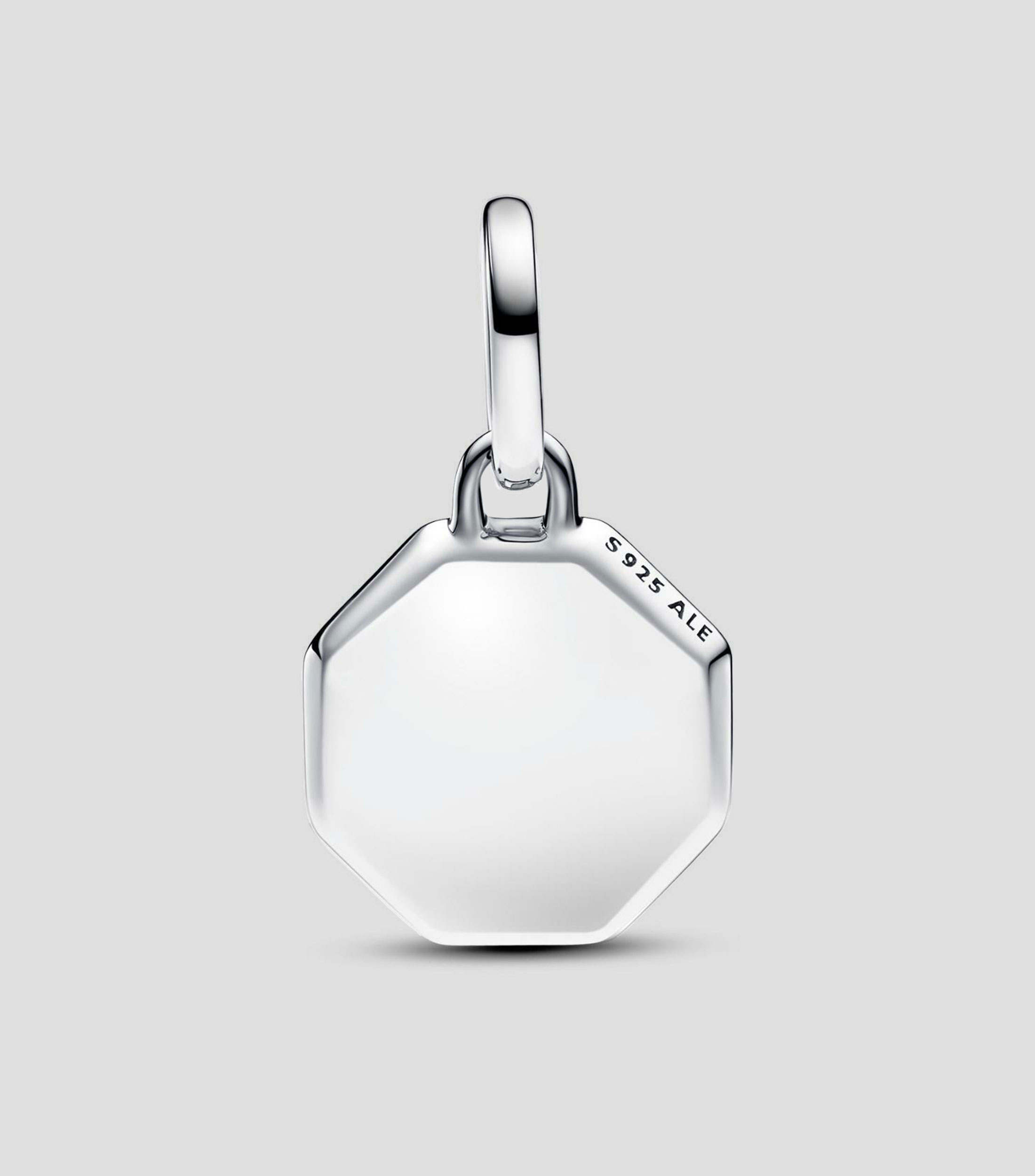 Charm Mini Medallón en Plata Mujer