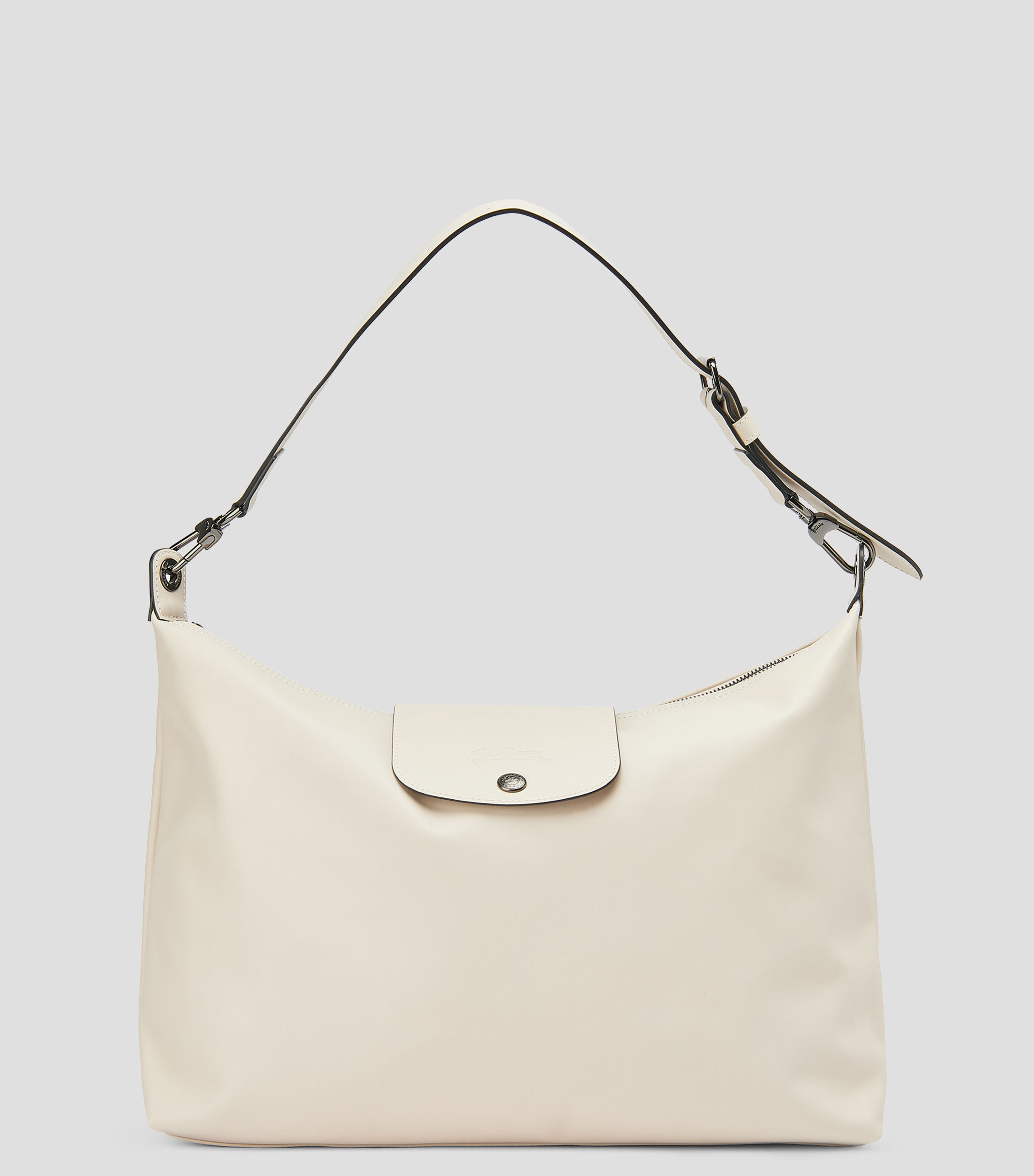 Bolsa hobo hueso en piel Le Pliage Xtra lisa Mujer