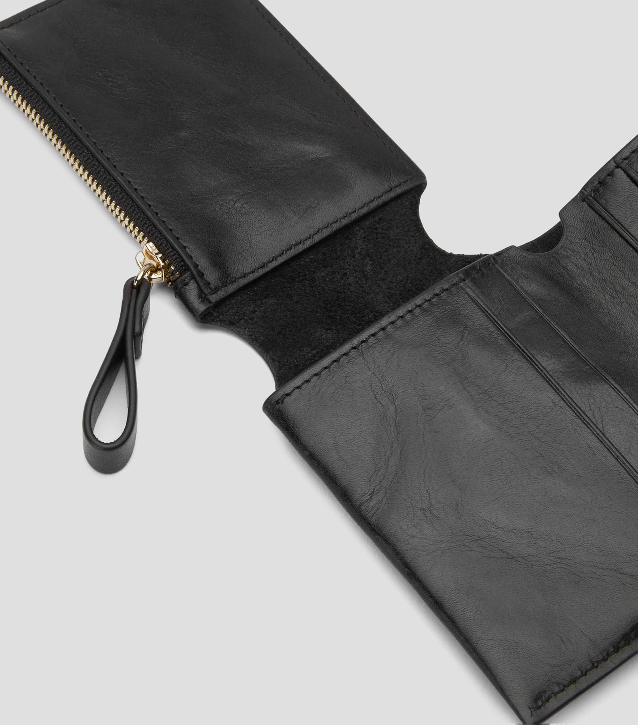 Cartera en Piel lisa Mujer