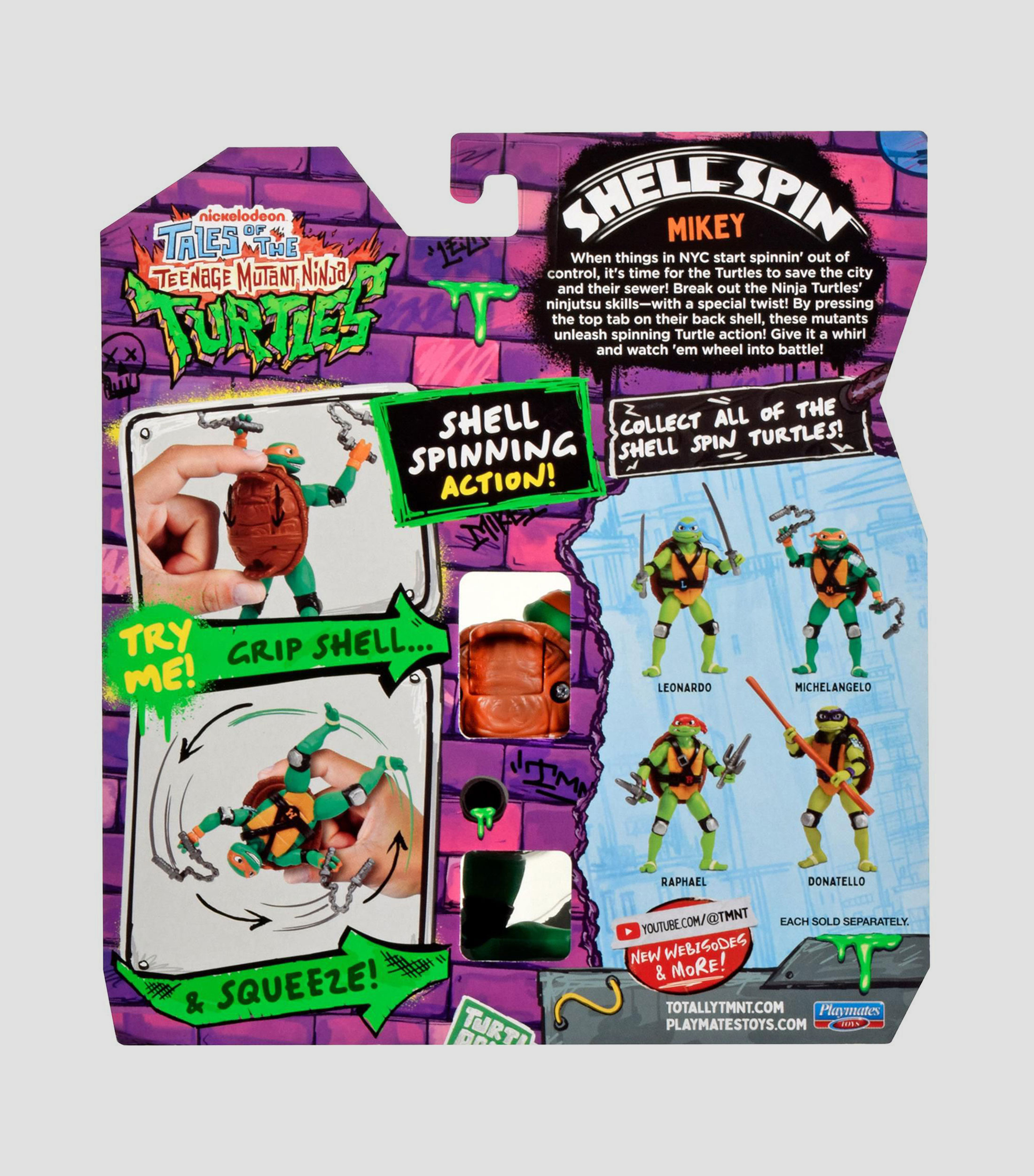 Figura de acción Shell Spin Mikey