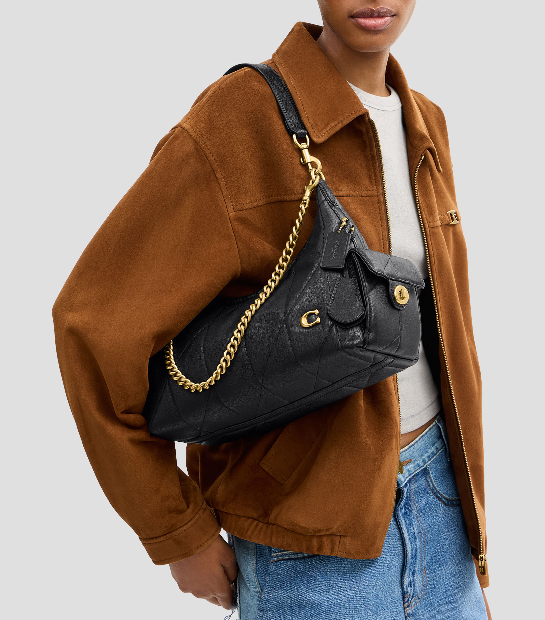 Bolsa Shoulder en Piel Mujer