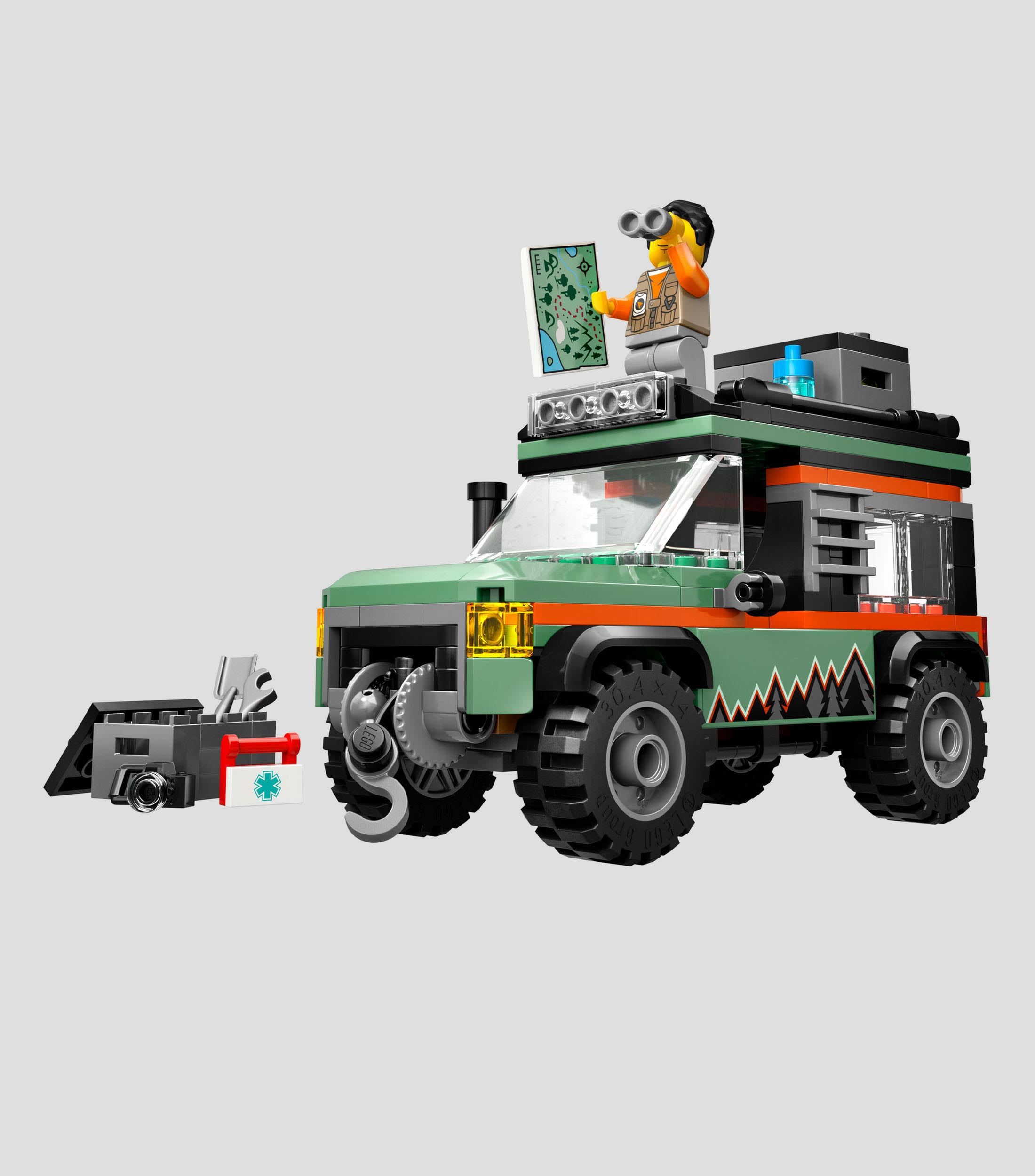 Lego City Vagoneta Todoterreno 4x4 de Montana 60447