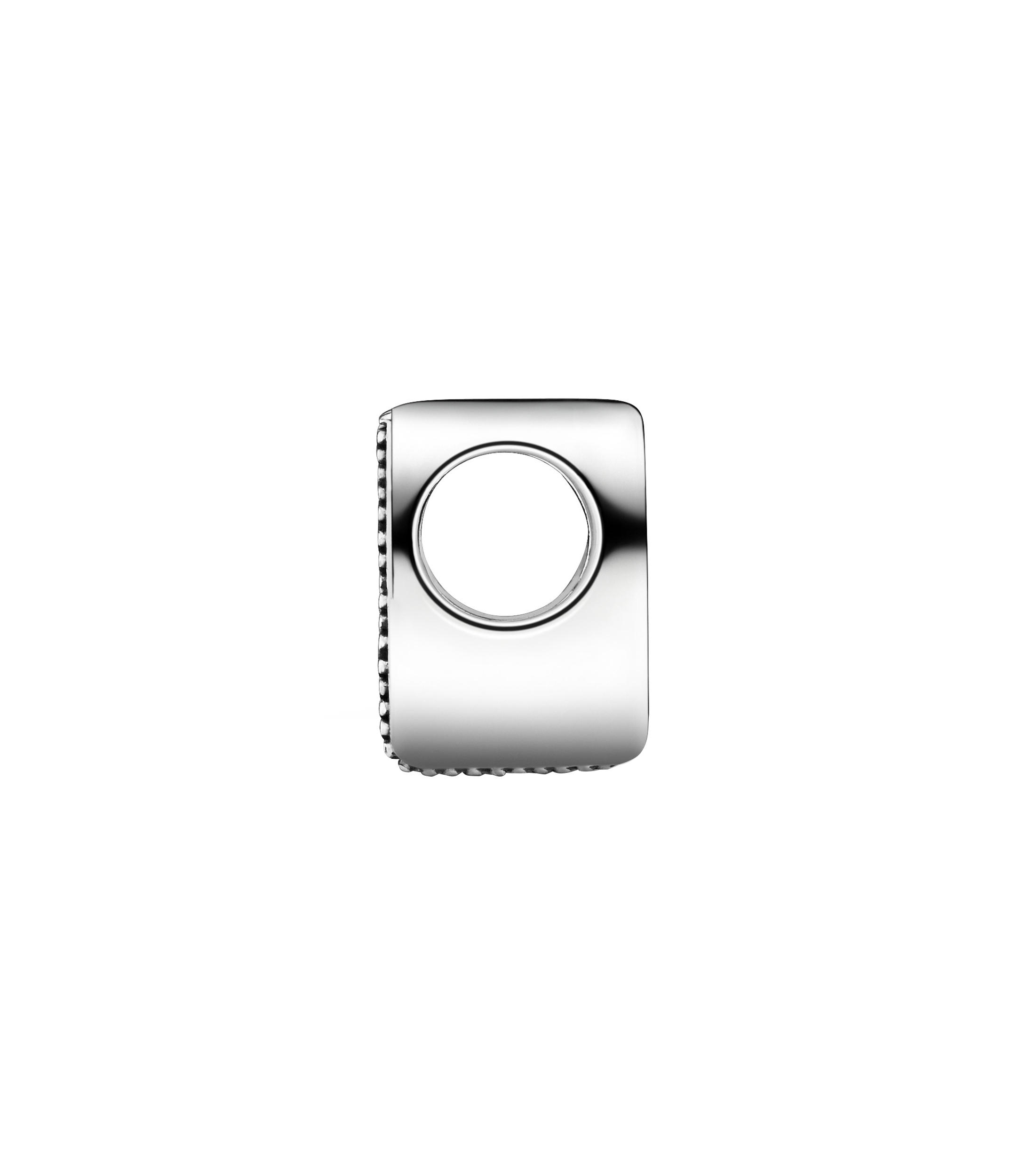 Charm en plata "X" Unisex