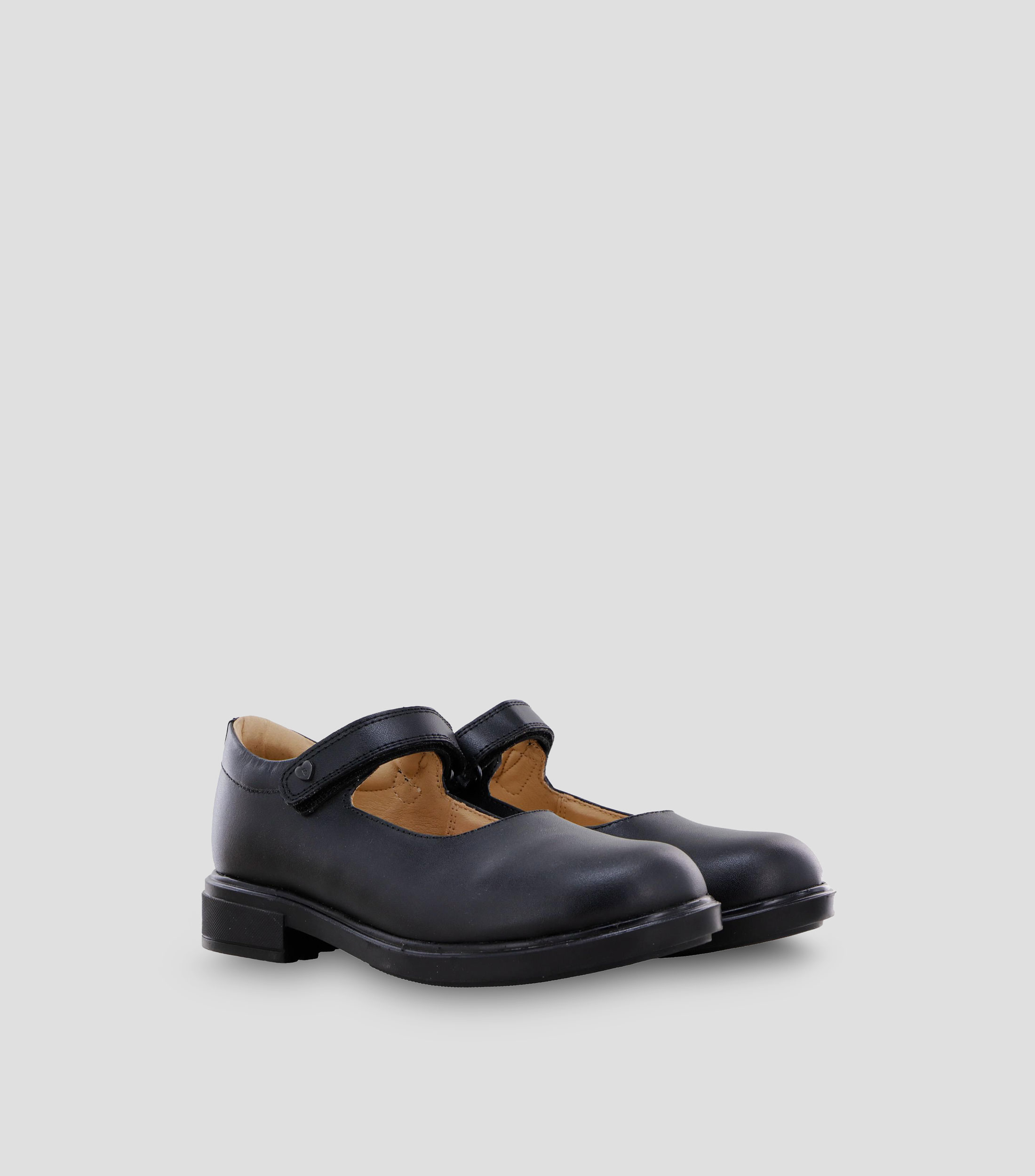 Zapatos escolares en piel Niña