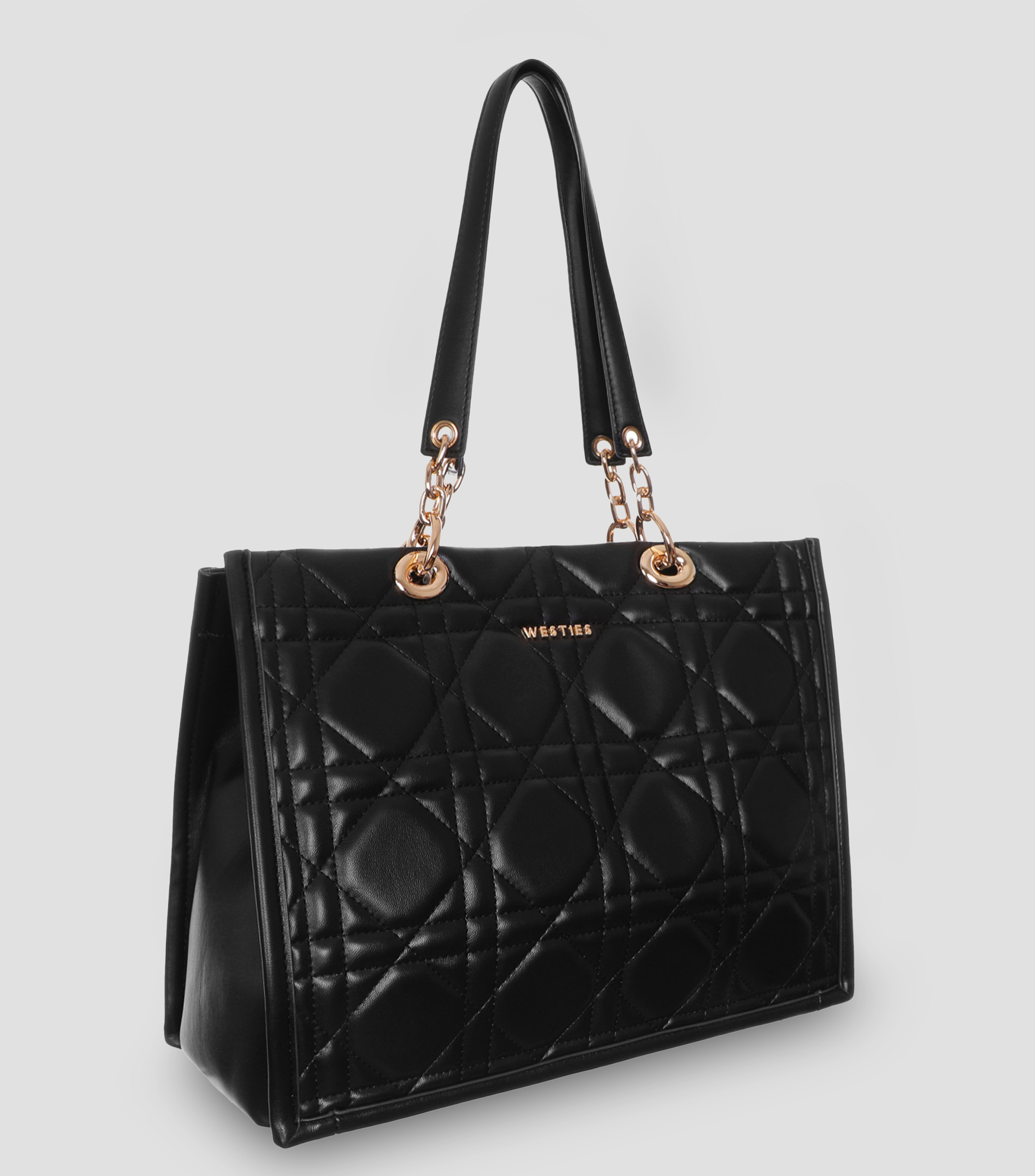 Bolsa Tote con charm Mujer