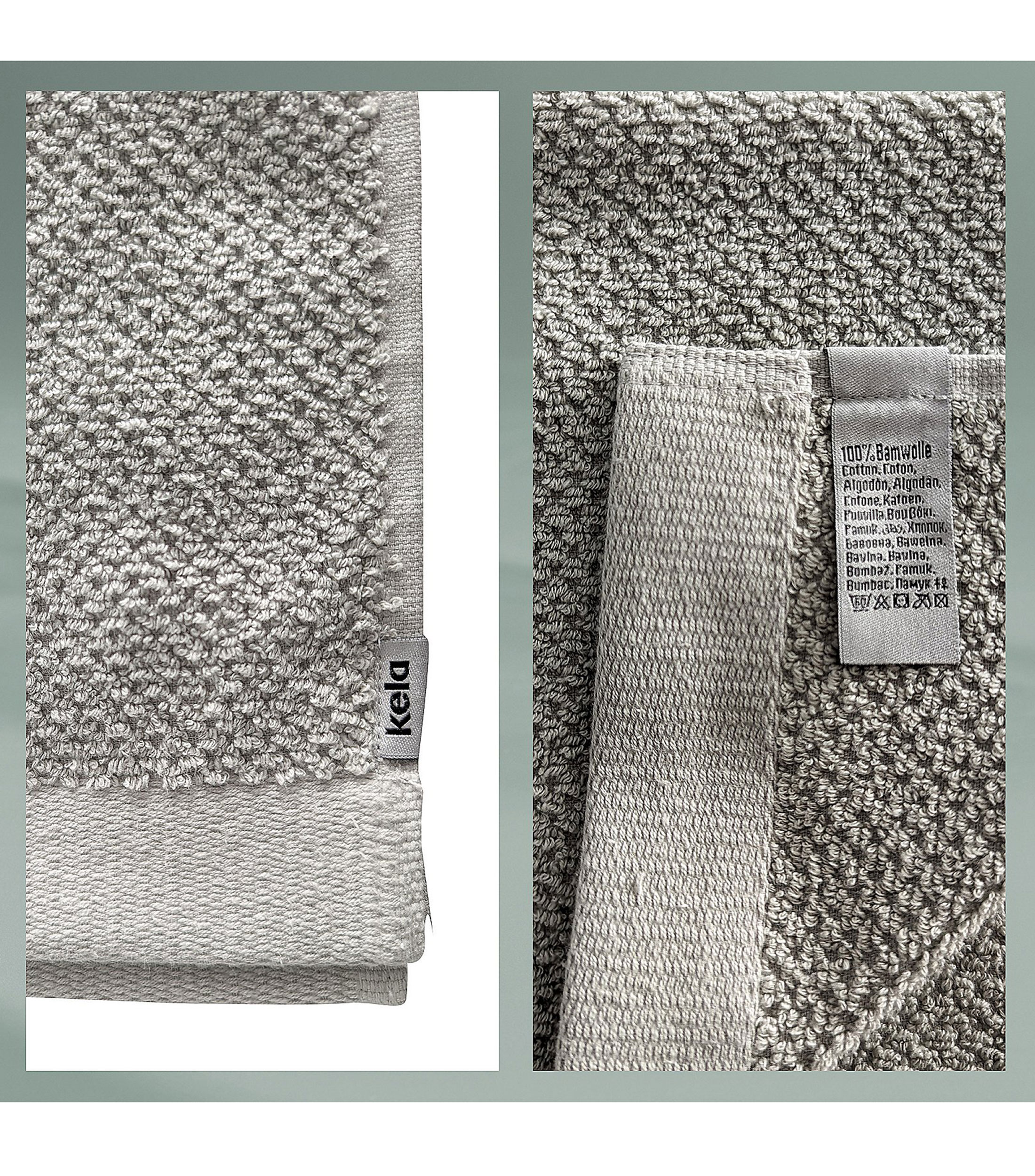 Toalla de manos Gris