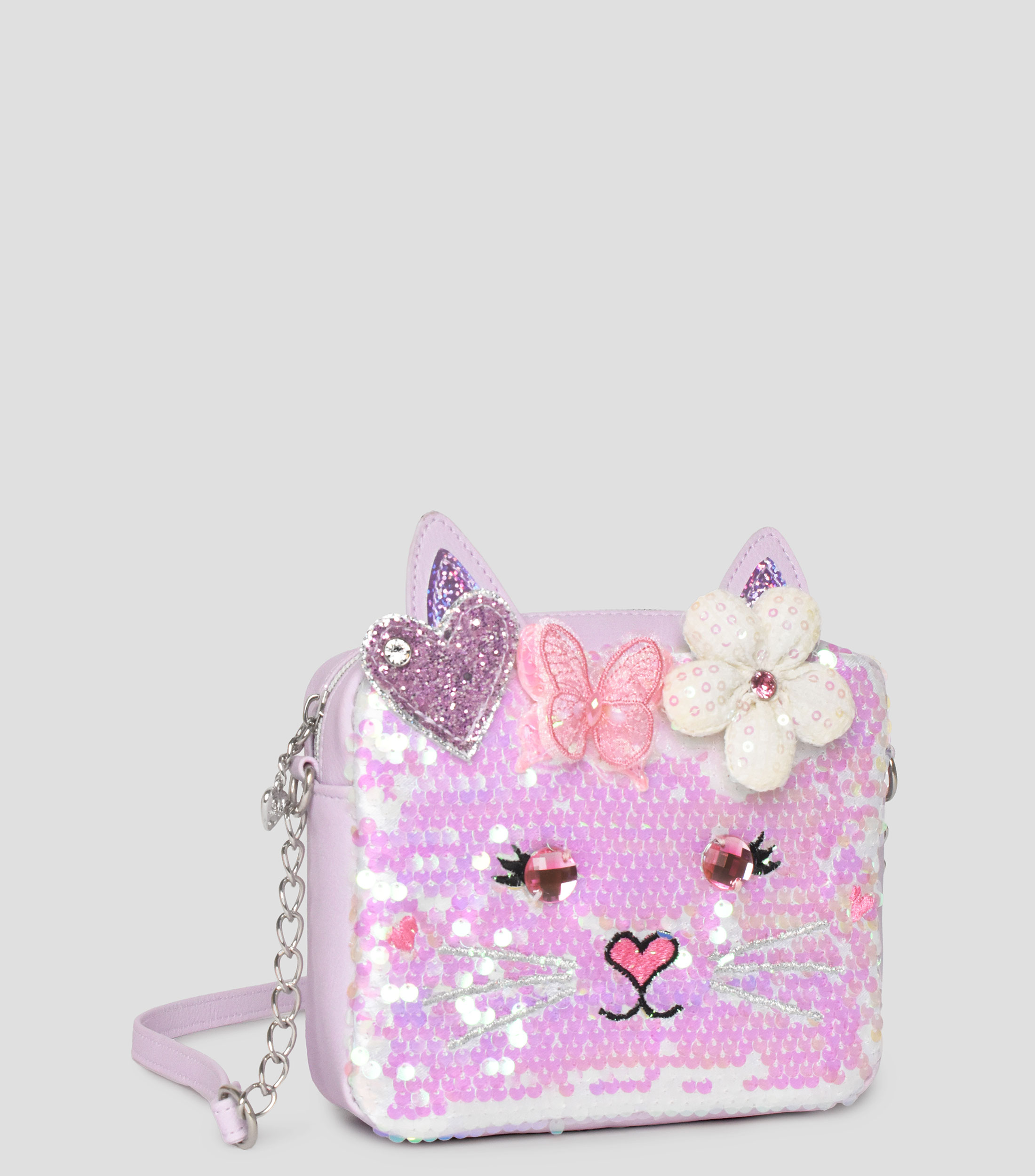 Bolsa Crossbody Gato Estampada Niña