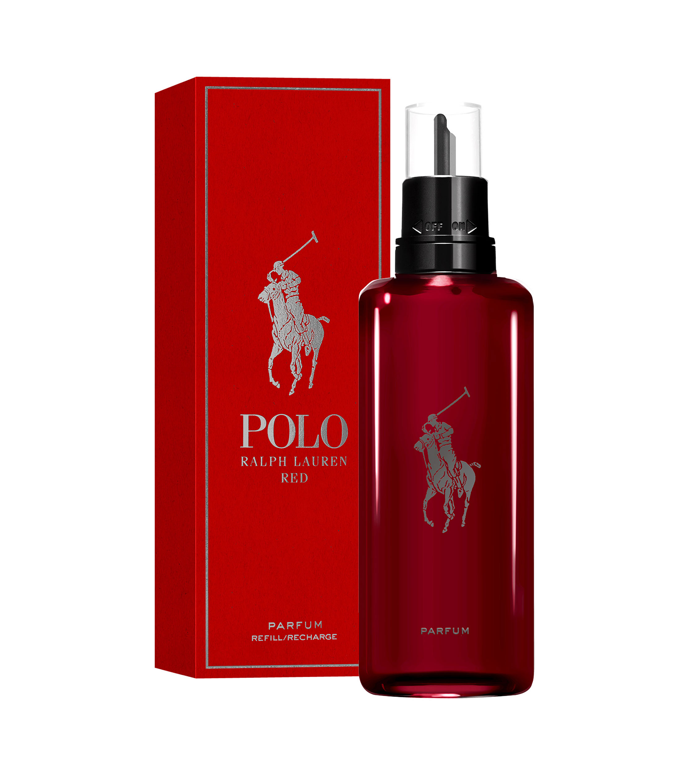 Perfume Ralph Lauren Polo Red Parfum Refill 150 ML, Hombre