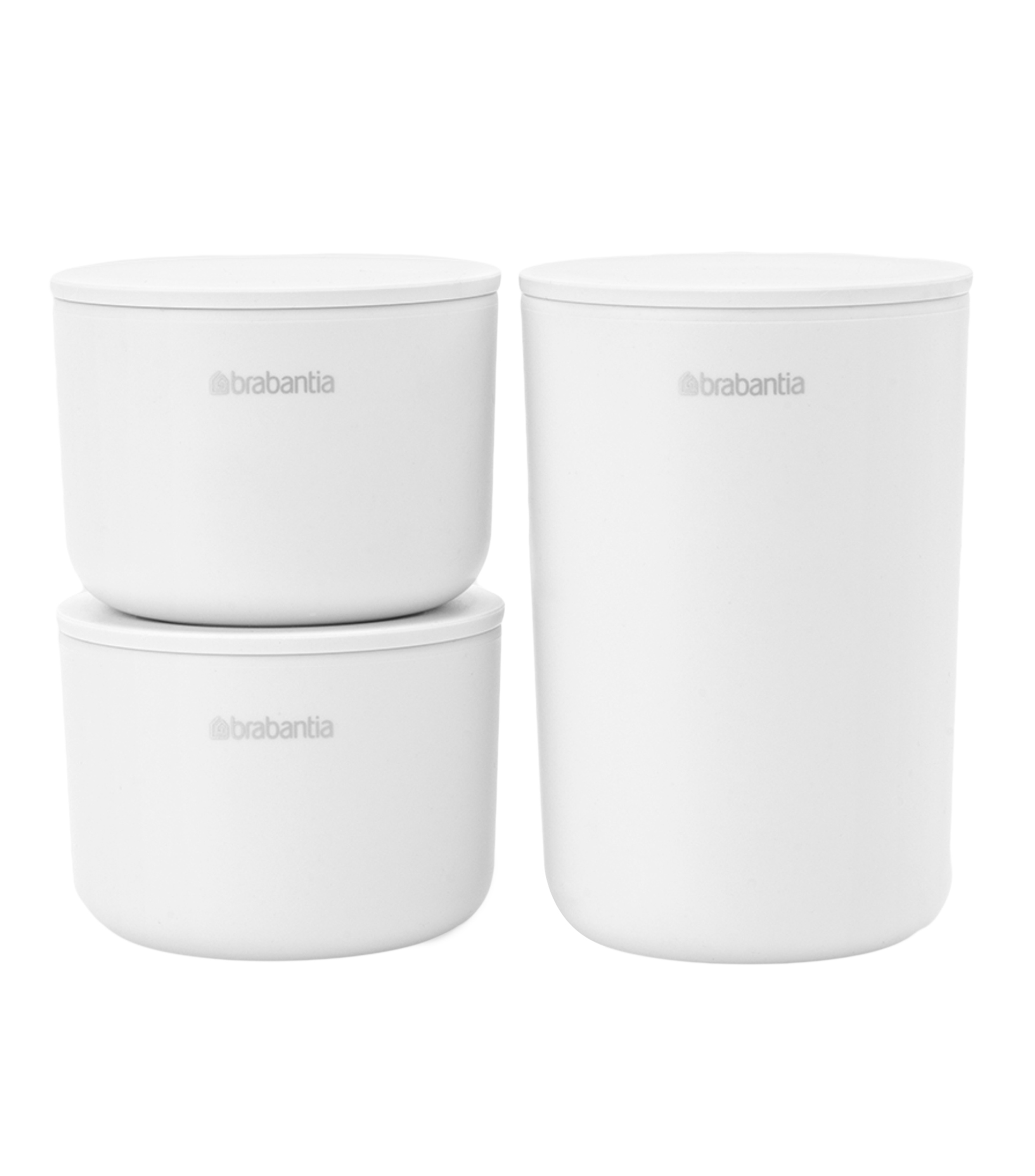 Set de Accesorios Apilables para Baño 3 Piezas