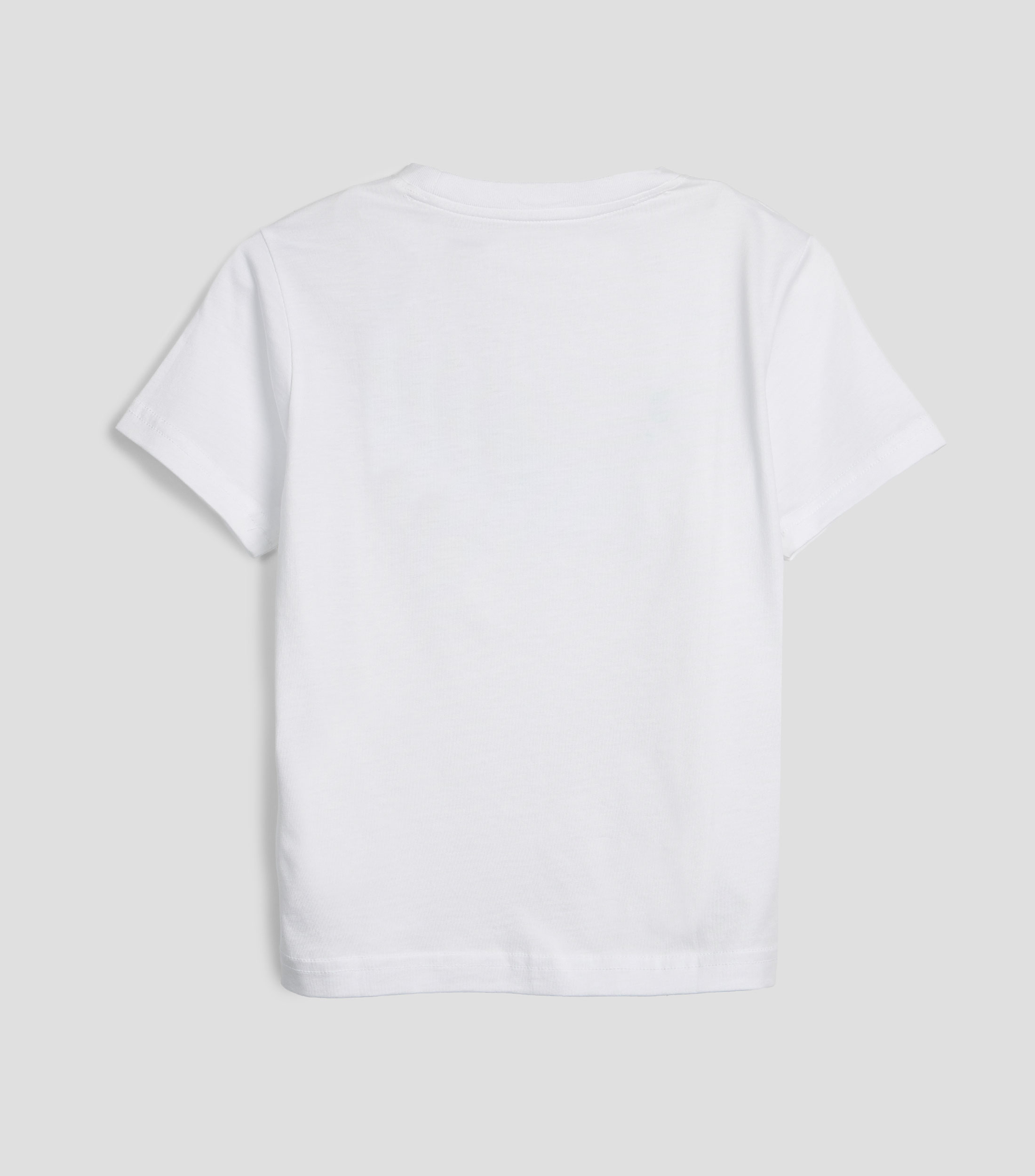 Playera cuello redondo manga corta lisa Niño